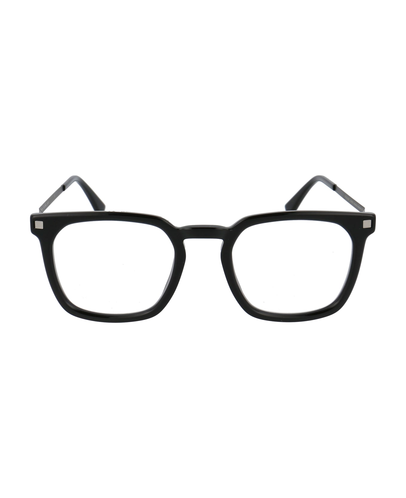 Mykita Borga Glasses - 877 C95 Black/Silver/Black Clear
