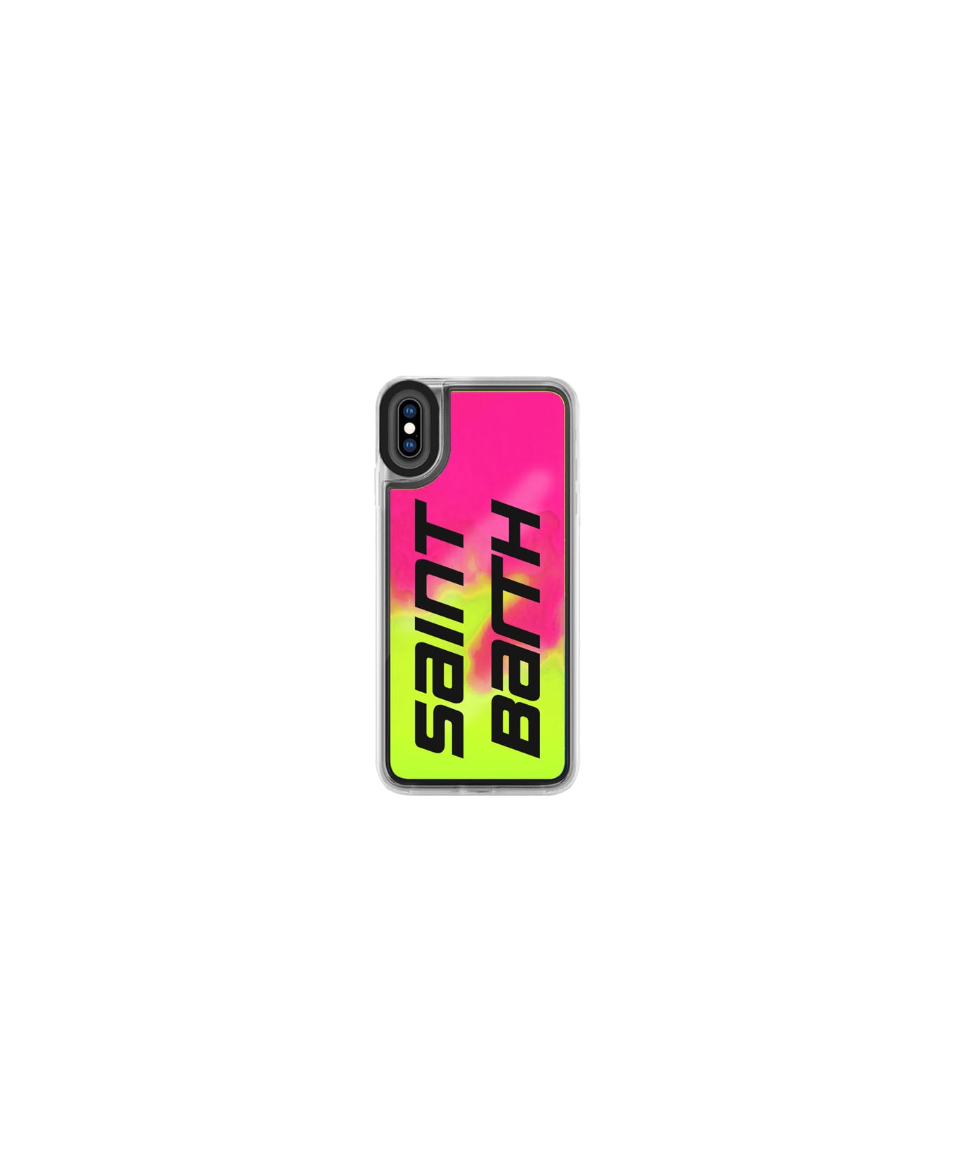 MC2 Saint Barth Pink And Yellow Fluo Degradè Cover For Iphone X And Xs - YELLOW