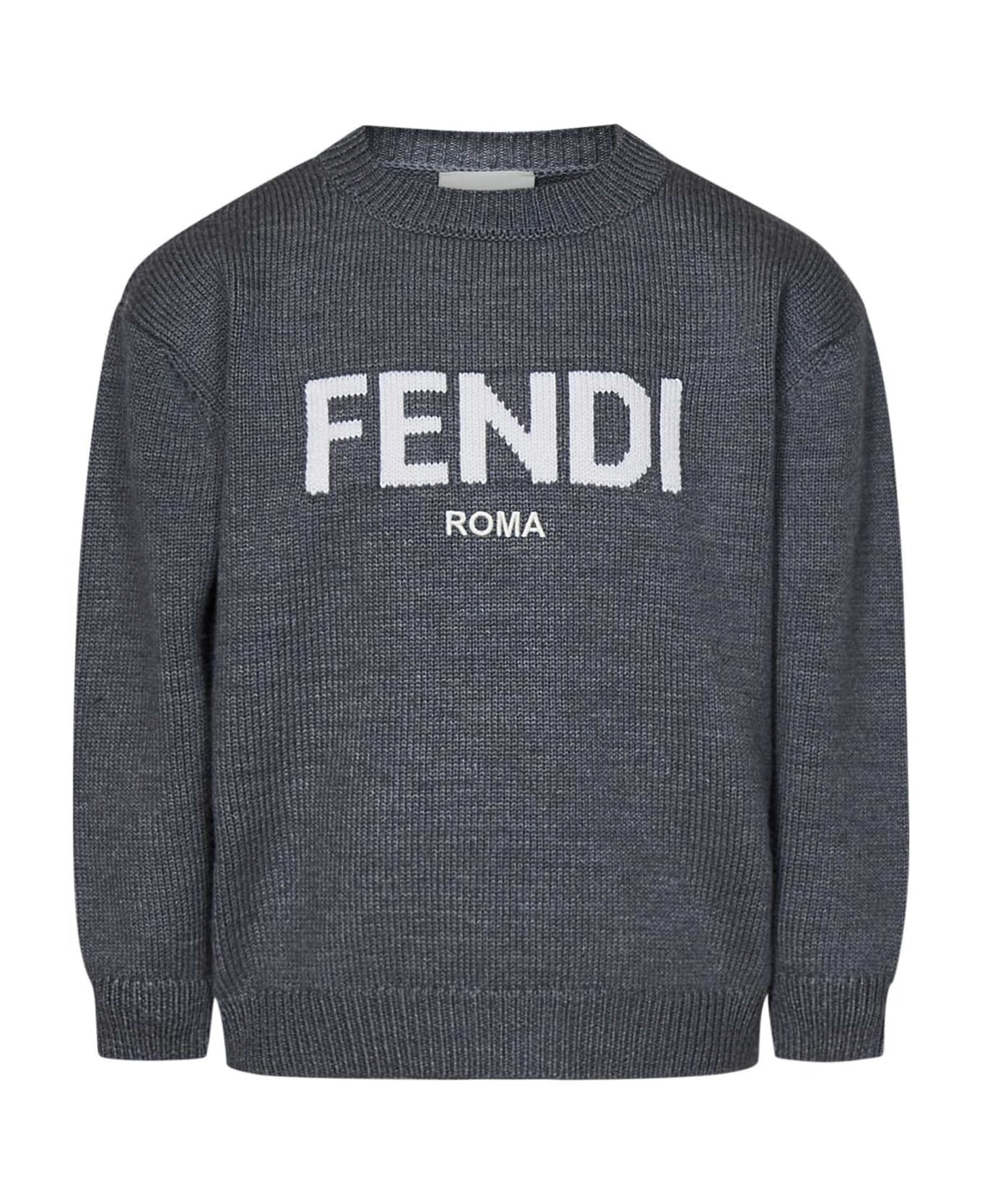 Fendi Sweaters - GREY