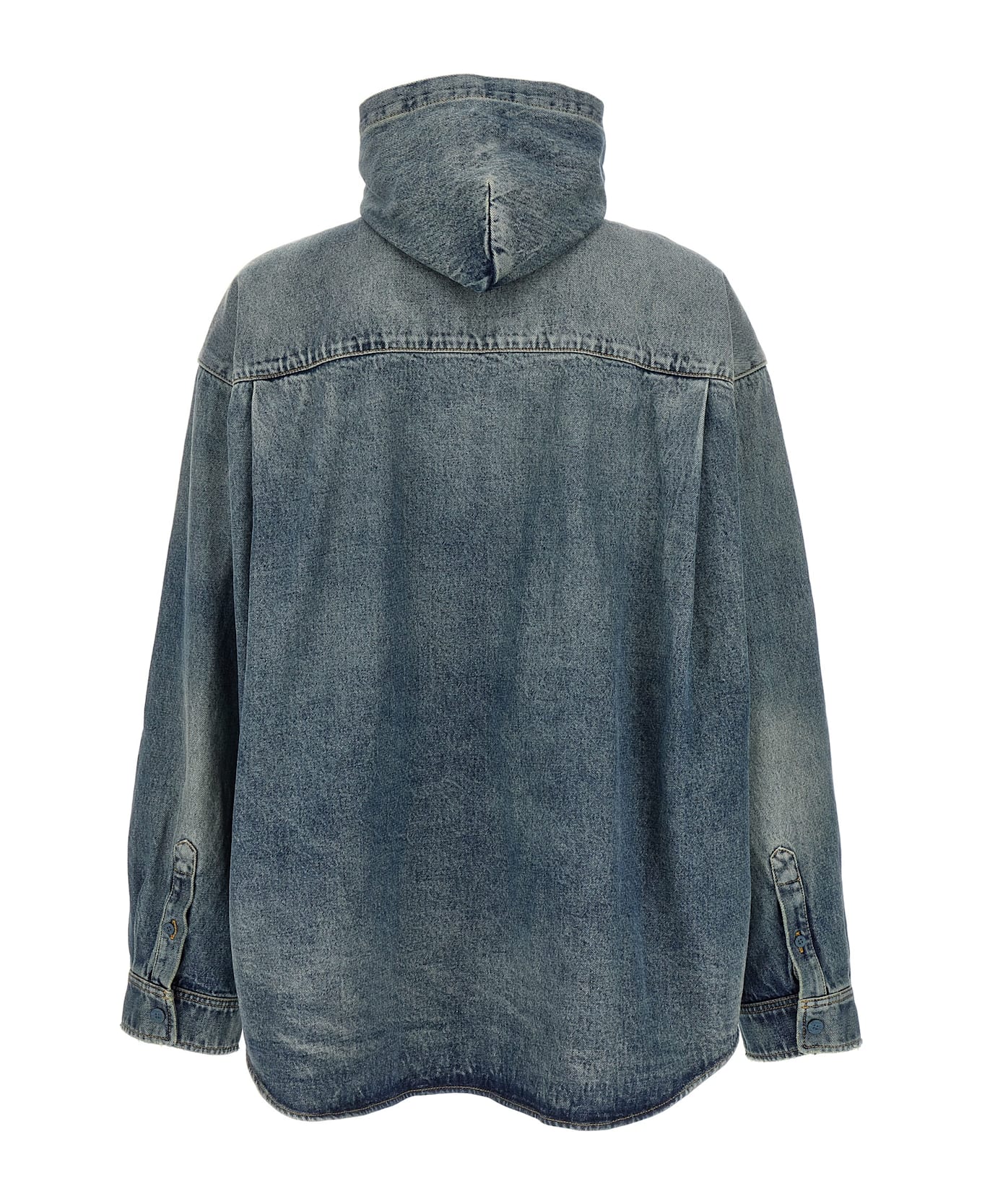 Balenciaga Denim Overshirt - Blue