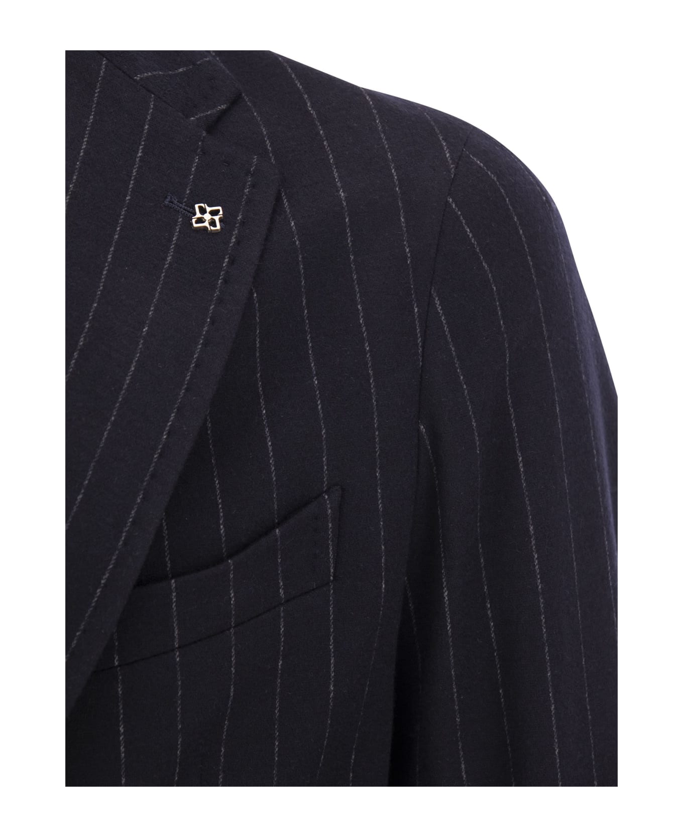 Tagliatore Wool And Cotton Suit - Blue スーツ