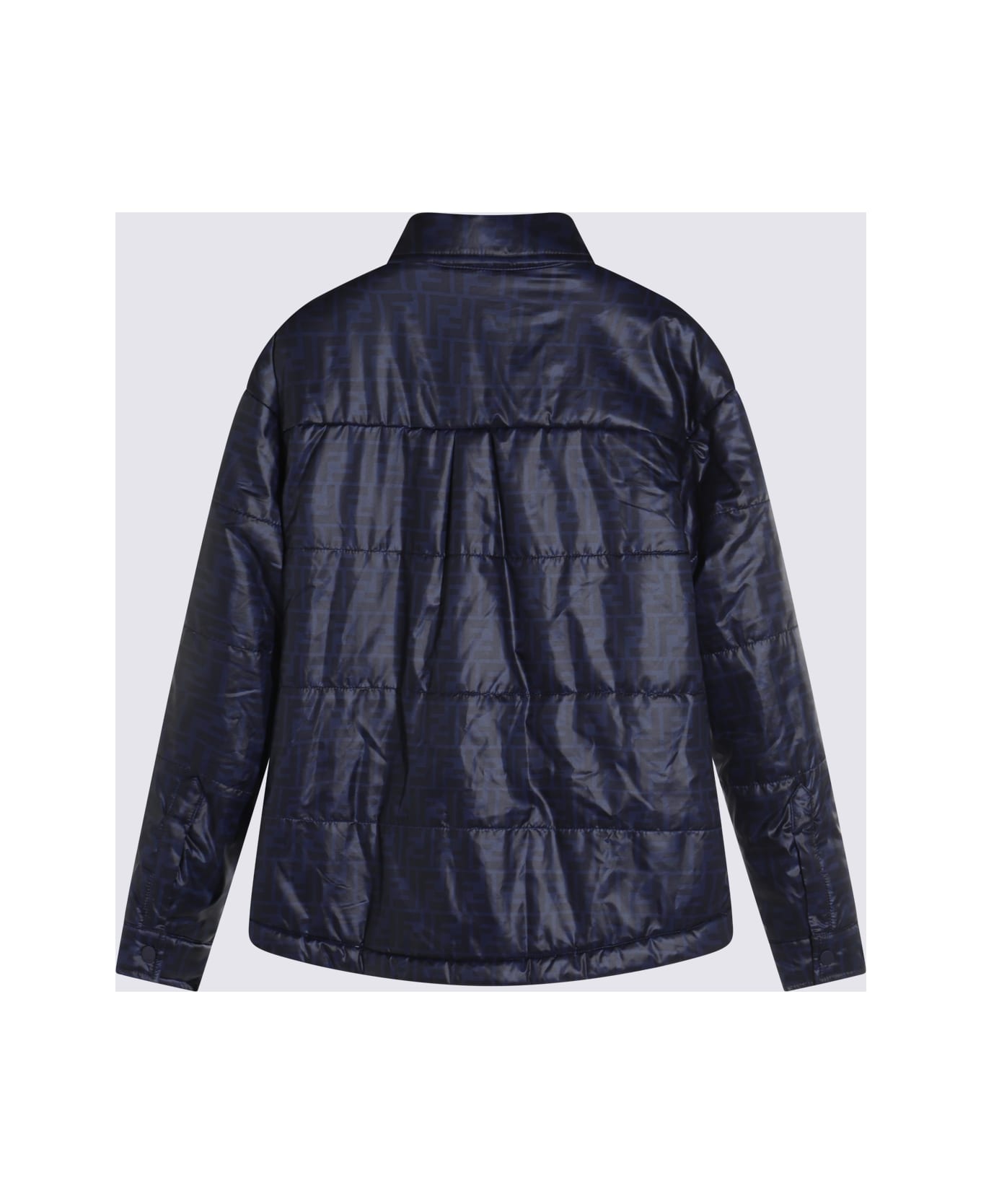 Fendi Dark Blue Down Jacket - YALE