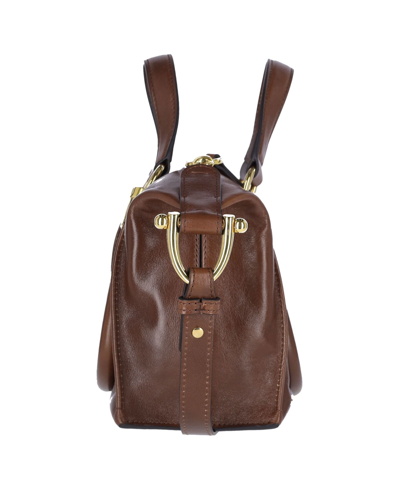 Chloé 
paraty 24
 Small Shoulder Bag - Brown