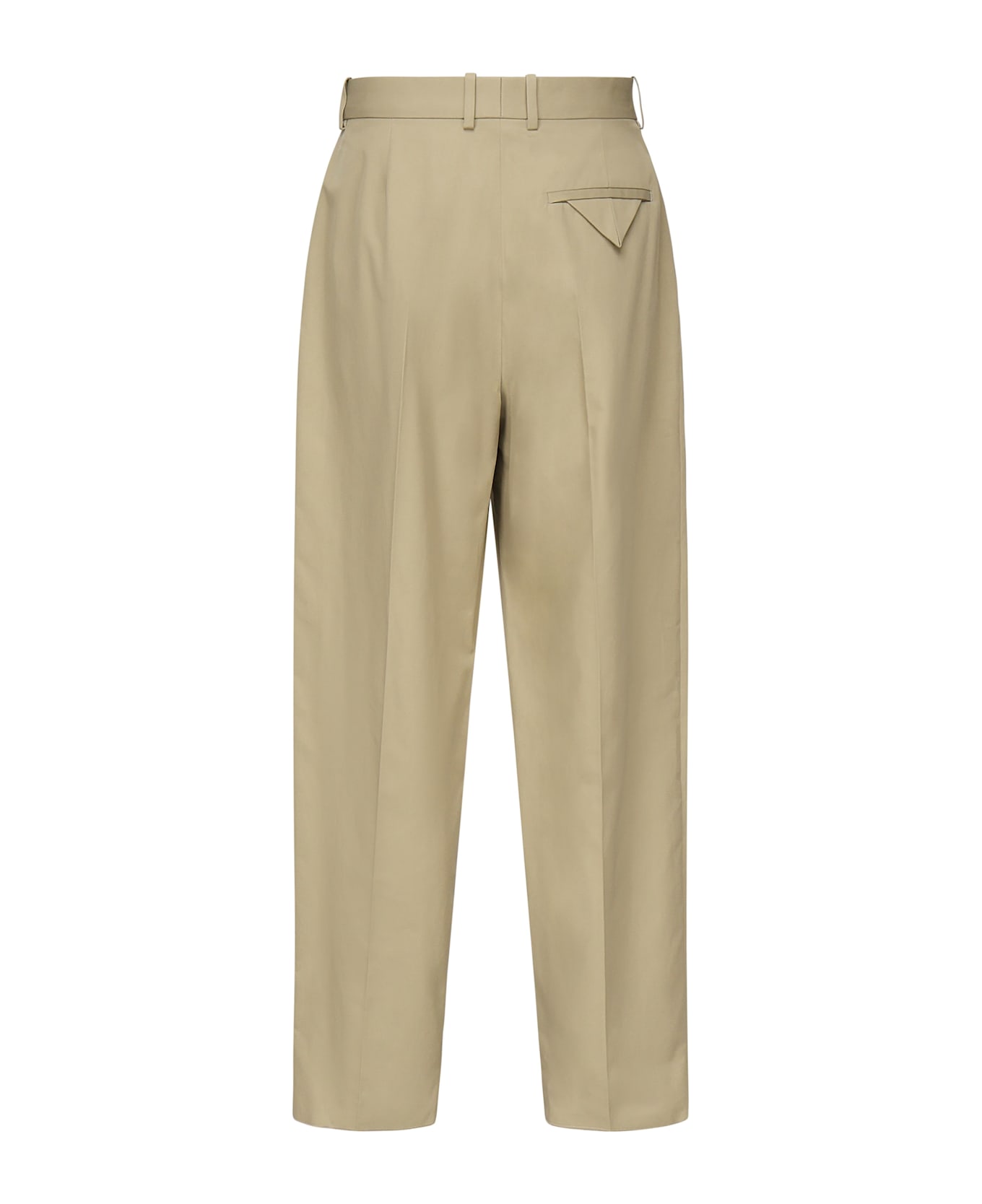 Bottega Veneta Lightweight Cotton Twill Trousers - FLINT