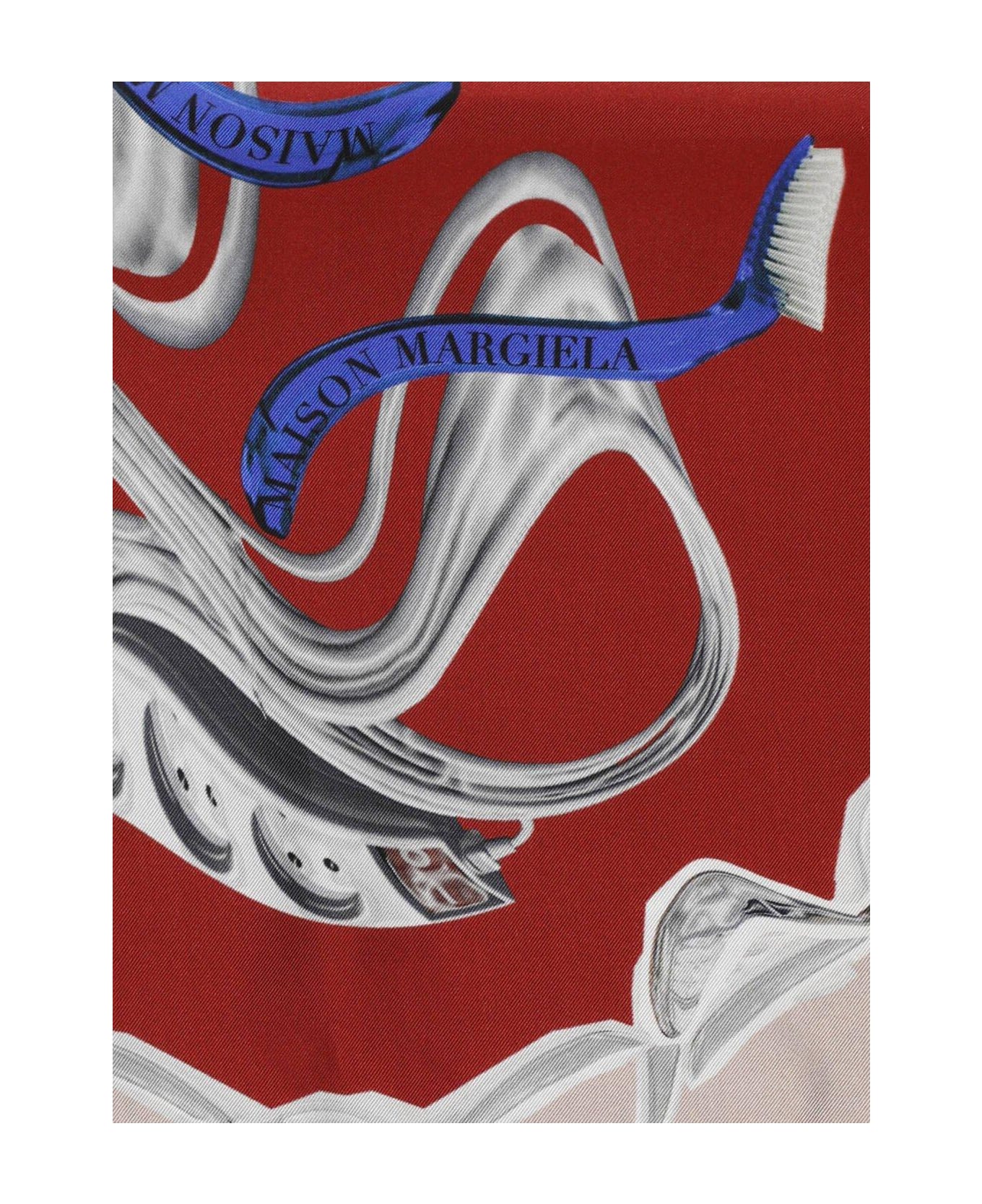 Maison Margiela Abstract Print Scarf - nd