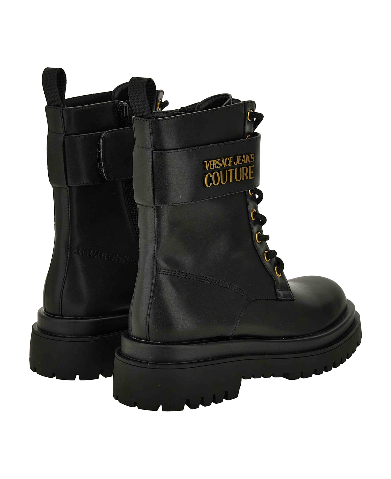 Versace Jeans Couture Ankle Boots - Black