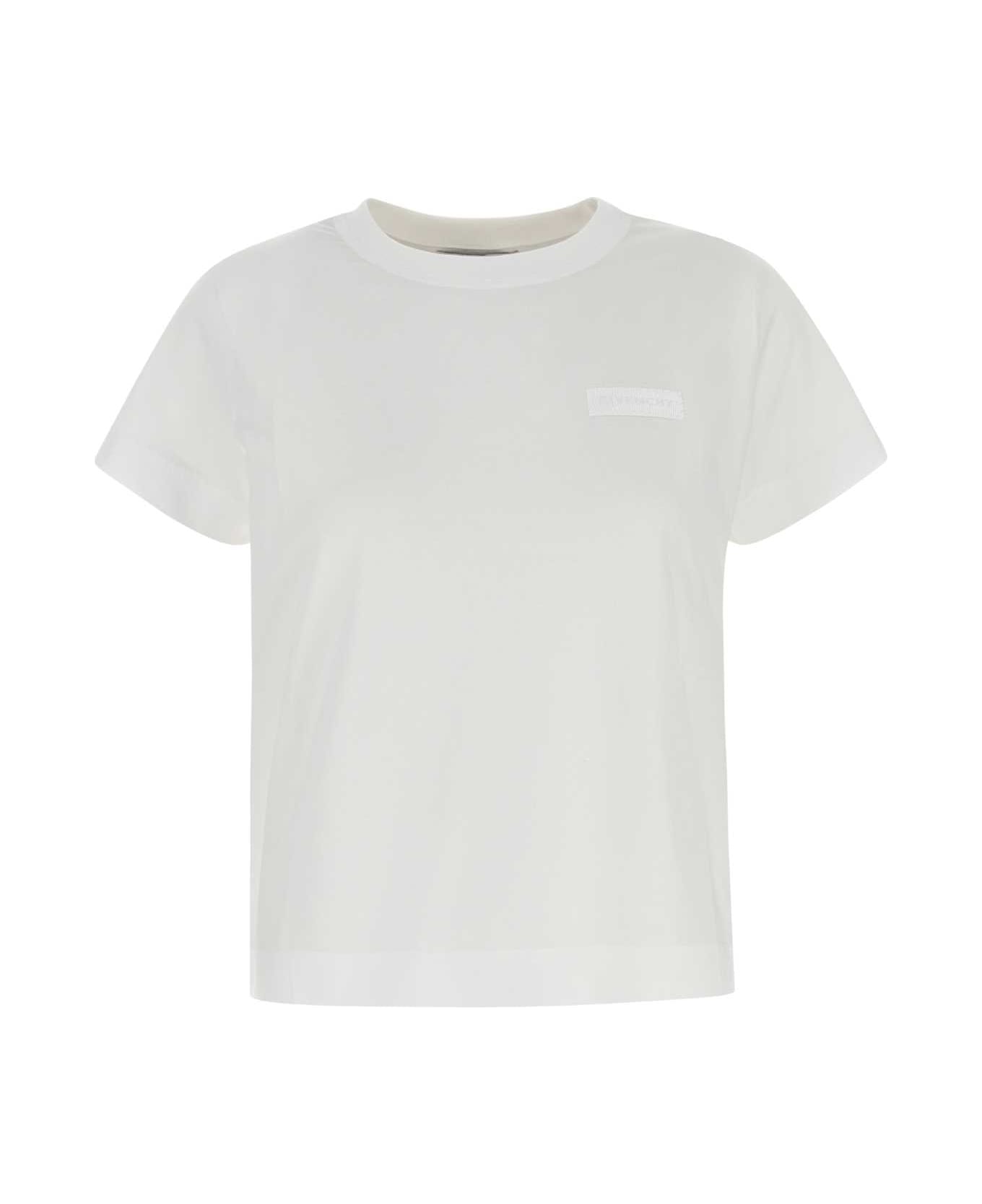 Givenchy White Cotton T-shirt - White