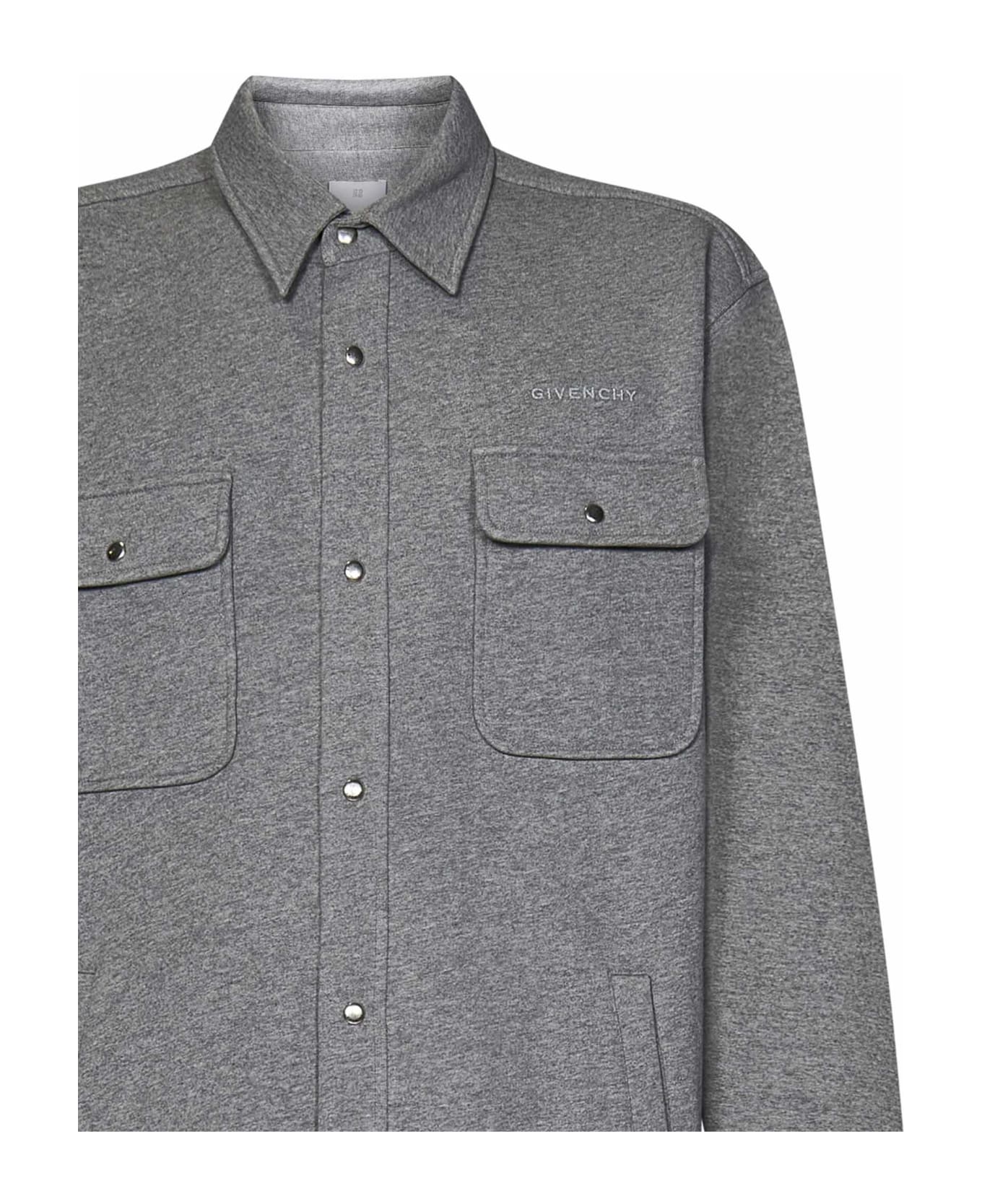 Givenchy Patch Pockets Shirt - Grey