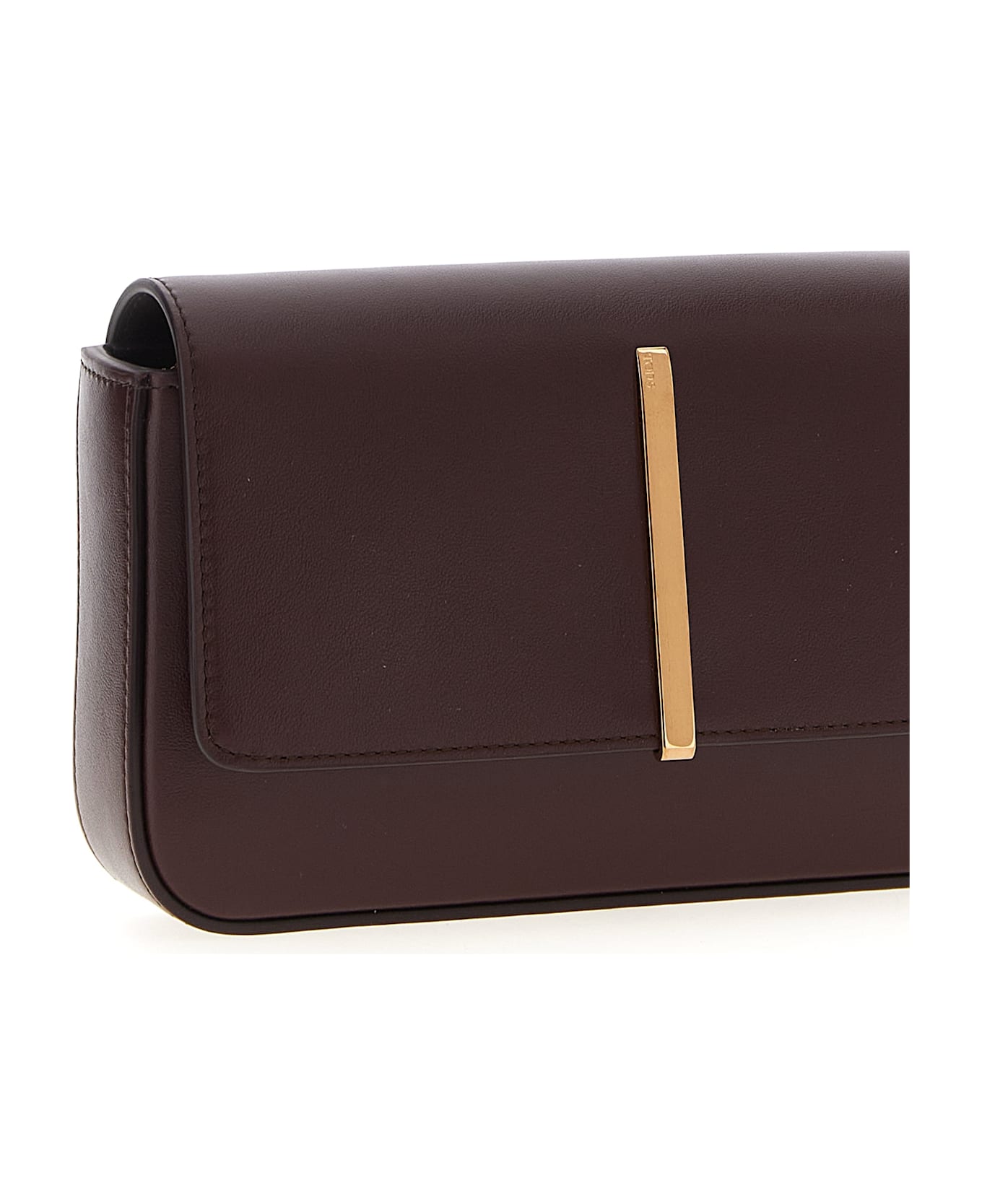 Tod
s Mini Leather Shoulder Strap - Brown