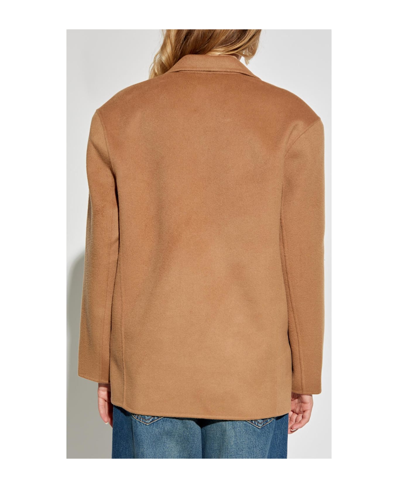 Anine Bing Wool Blazer - camel cashm.blend