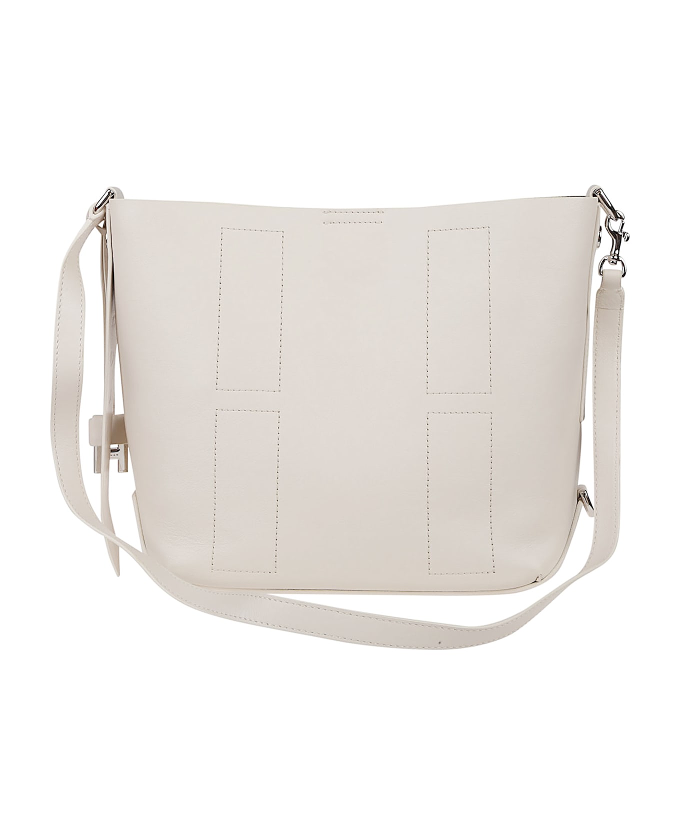 Hogan Small H01r Hobo Bag - Bianco Marmo