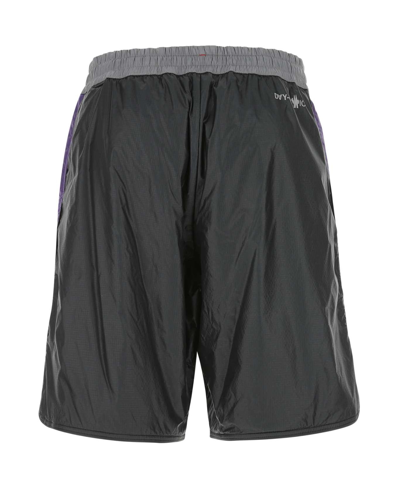 Moncler Grenoble Multicolor Nylon Bermuda Shorts - P86