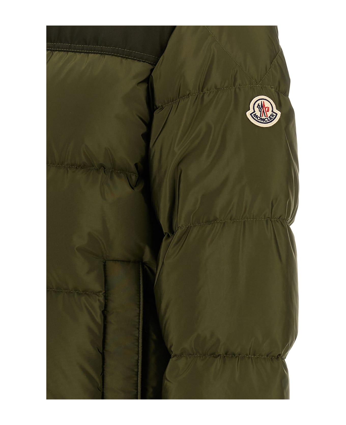 Moncler 'virolais' Down Jacket - GREEN