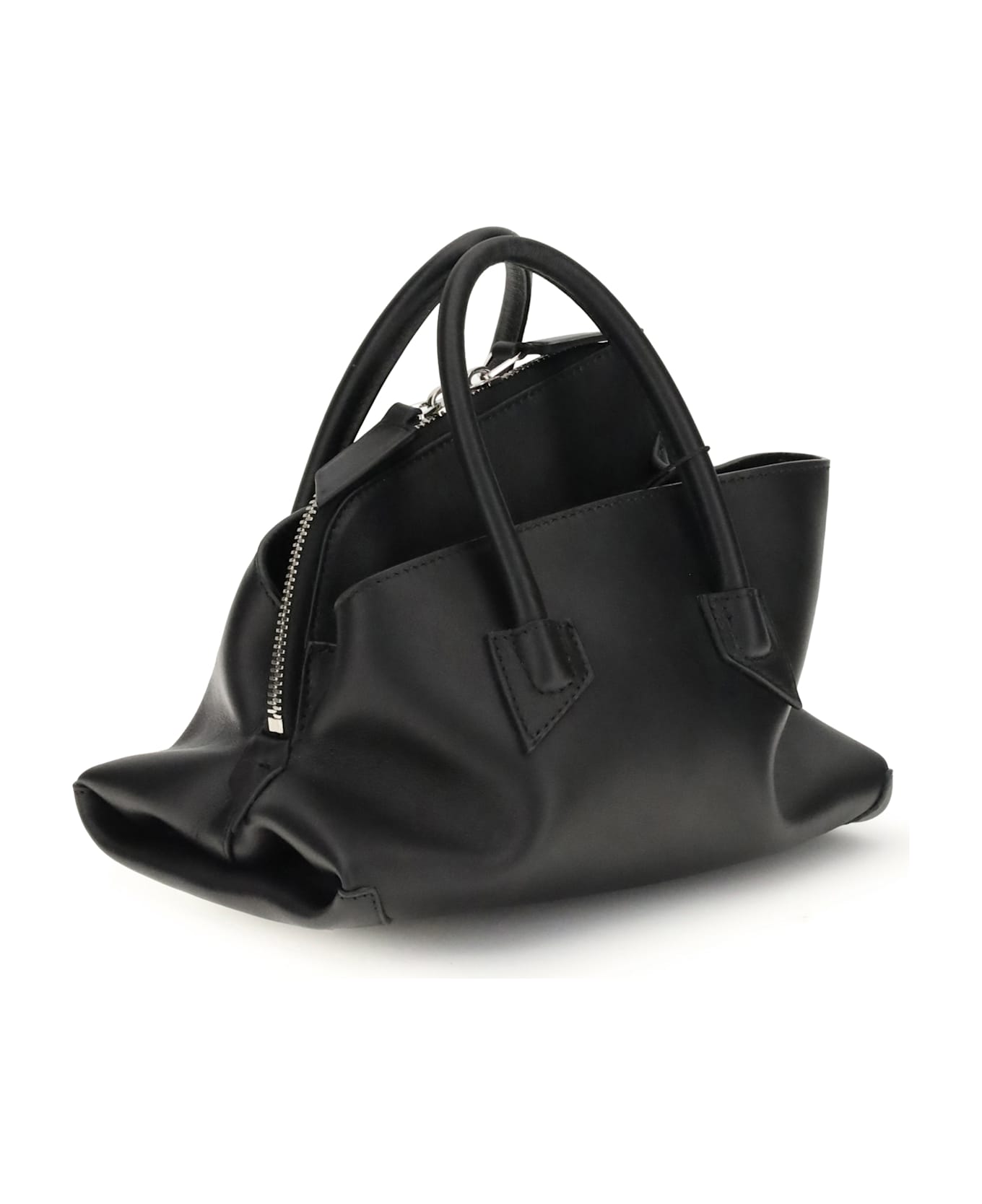 The Attico La Passeggiata Mini Leather Handbag