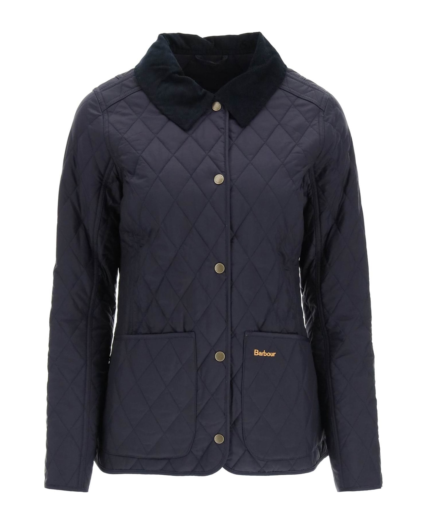 Barbour Annandale Diamond Quilted Jacket - NAVY (Blue) ジャケット