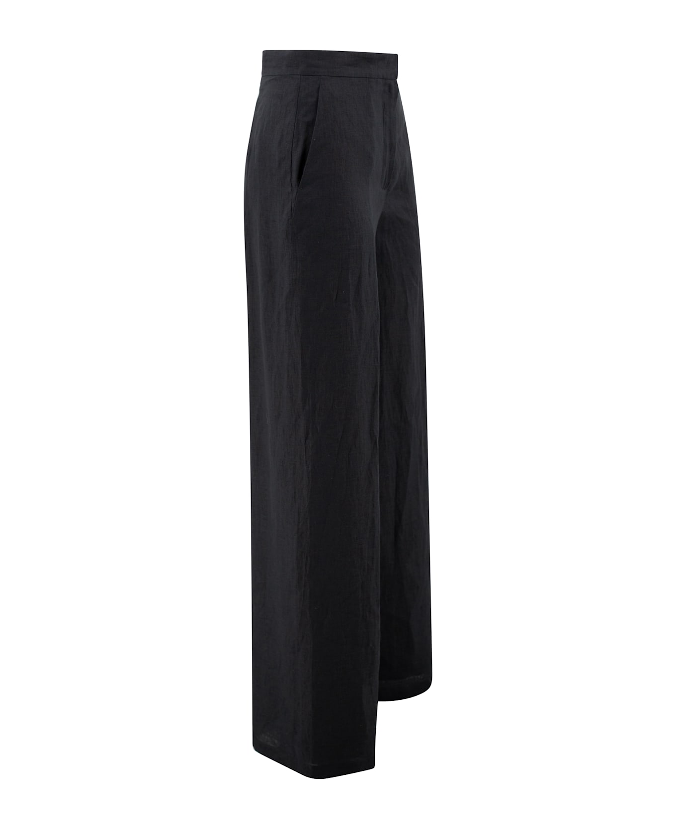 Garibo Wide Leg Pants Max Mara Studio - Thumbnail 4