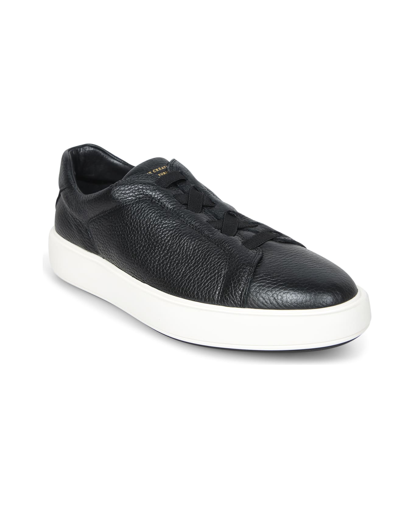 Officine Creative Muflone Slouch Black Sneakers - Black