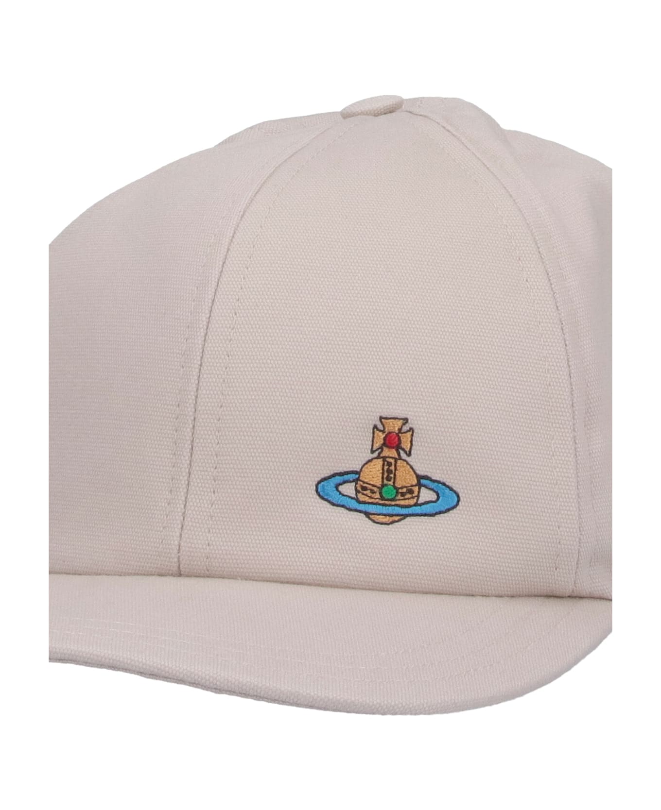 Vivienne Westwood 
orb
 Baseball Cap - Beige