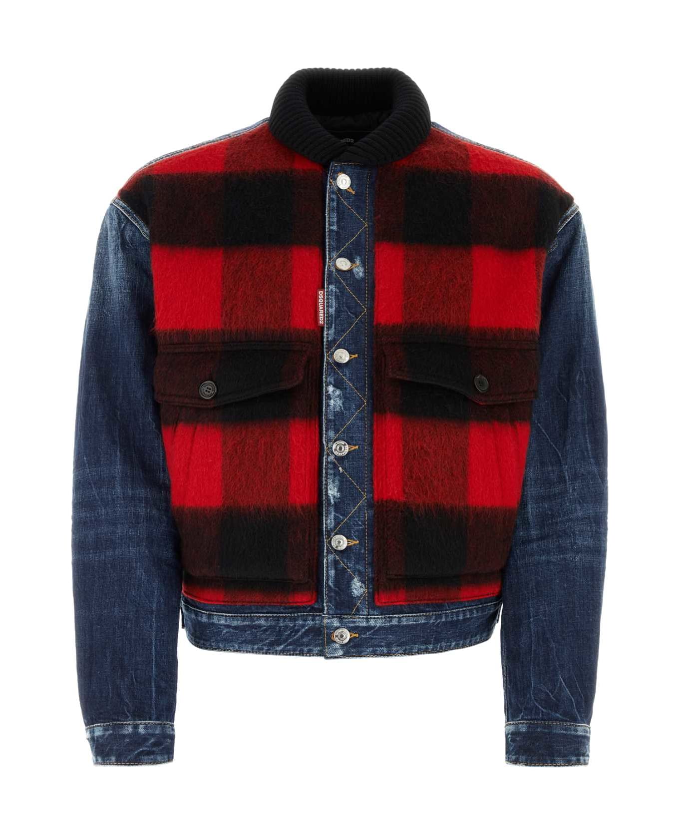Dsquared2 Denim Canadian Jacket - NAVYBLUE