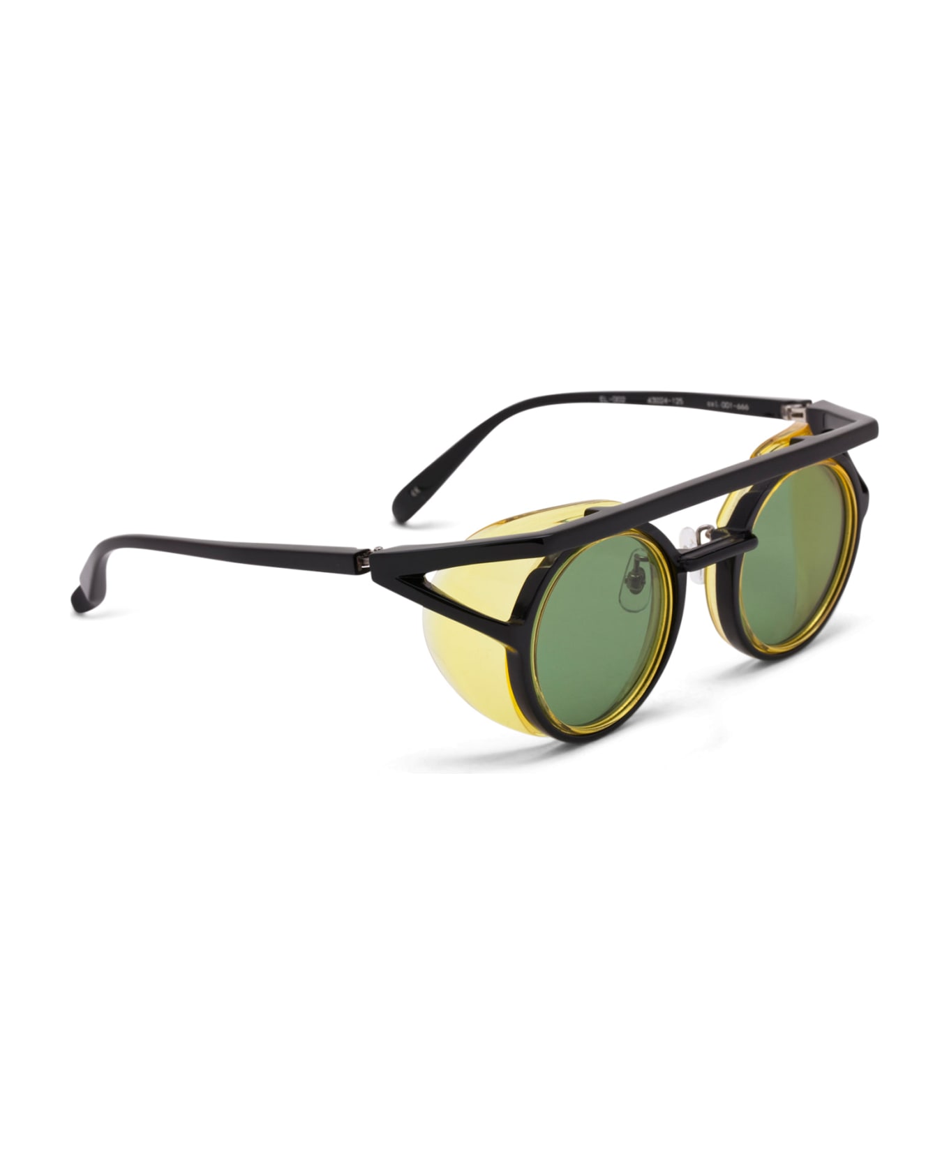 FACTORY900 El 002-001-666 Sunglasses - transparent black/yellow サングラス