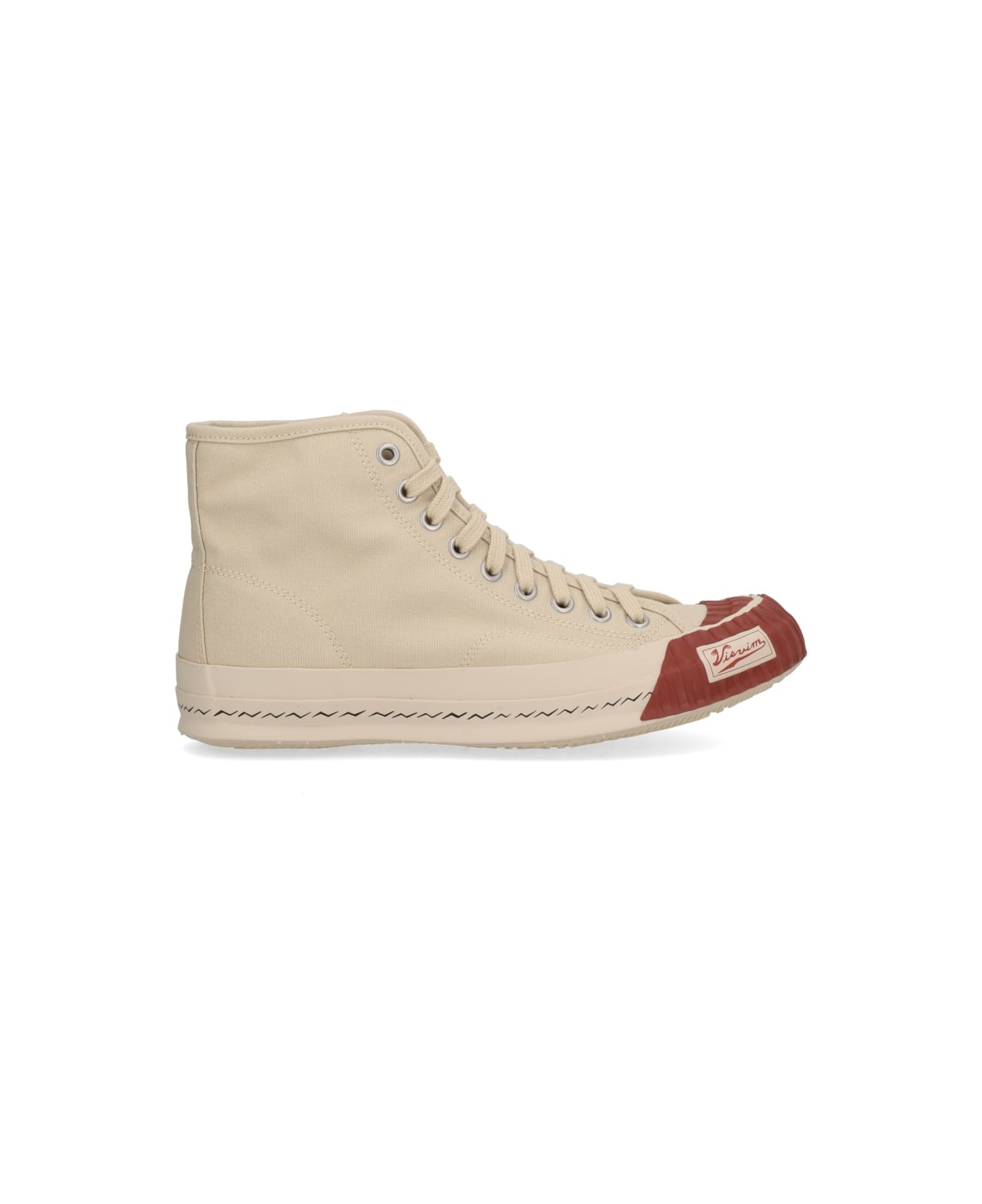 Visvim "skagway Hi" Sneaker - IVORY