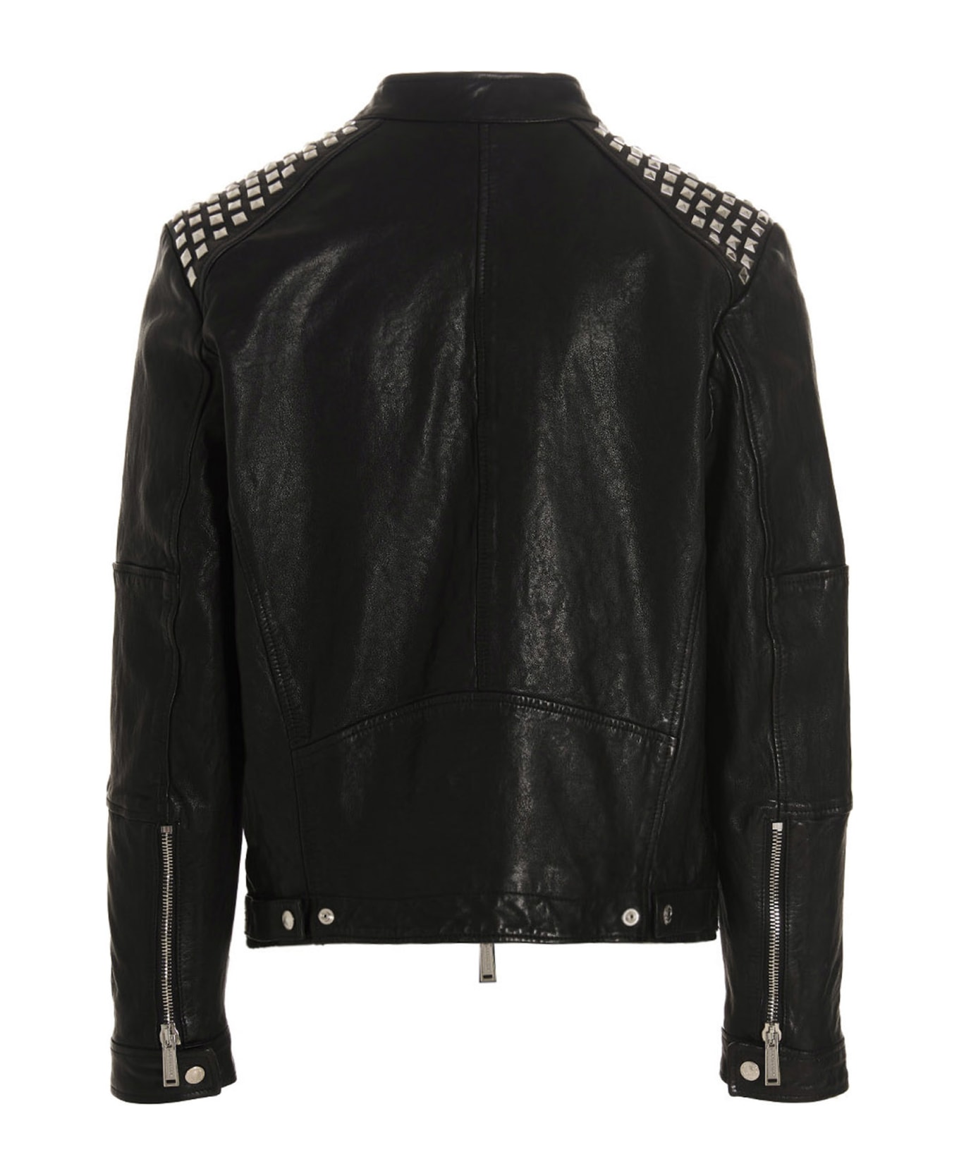 Dsquared2 Studded Leather Jacket