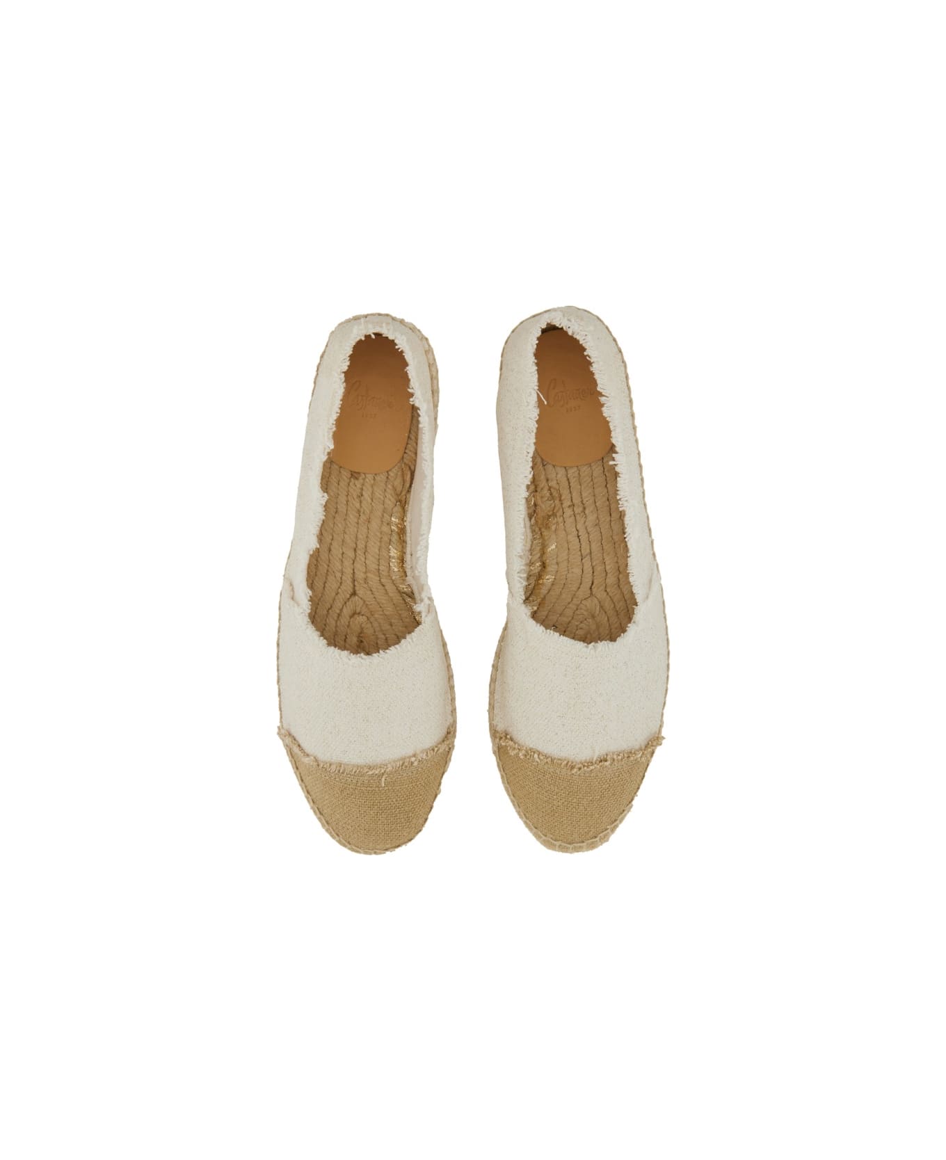 Castañer Espadrilla "kampala" - WHITE