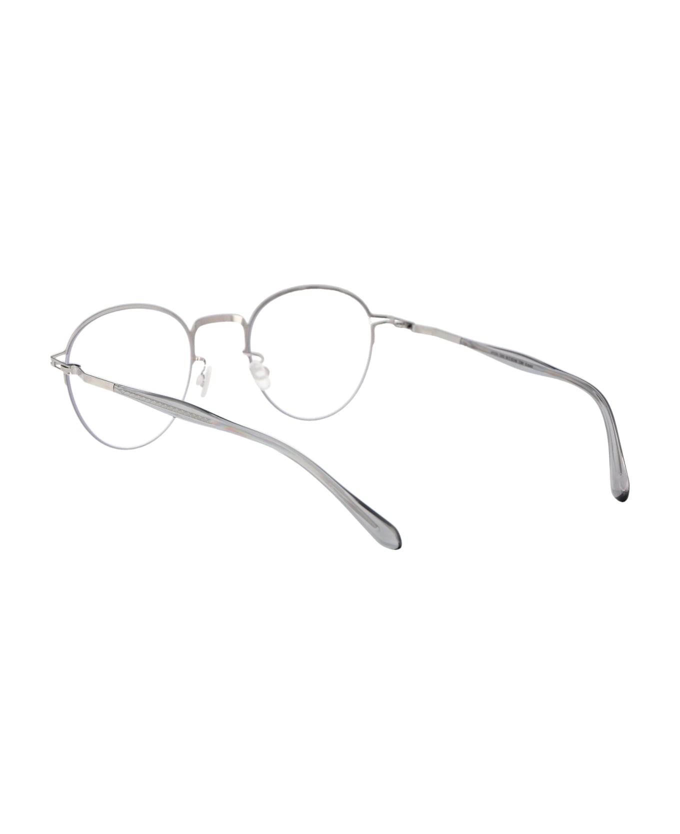 Mykita Tate Glasses - 051 SHINY SILVER CLEAR アイウェア