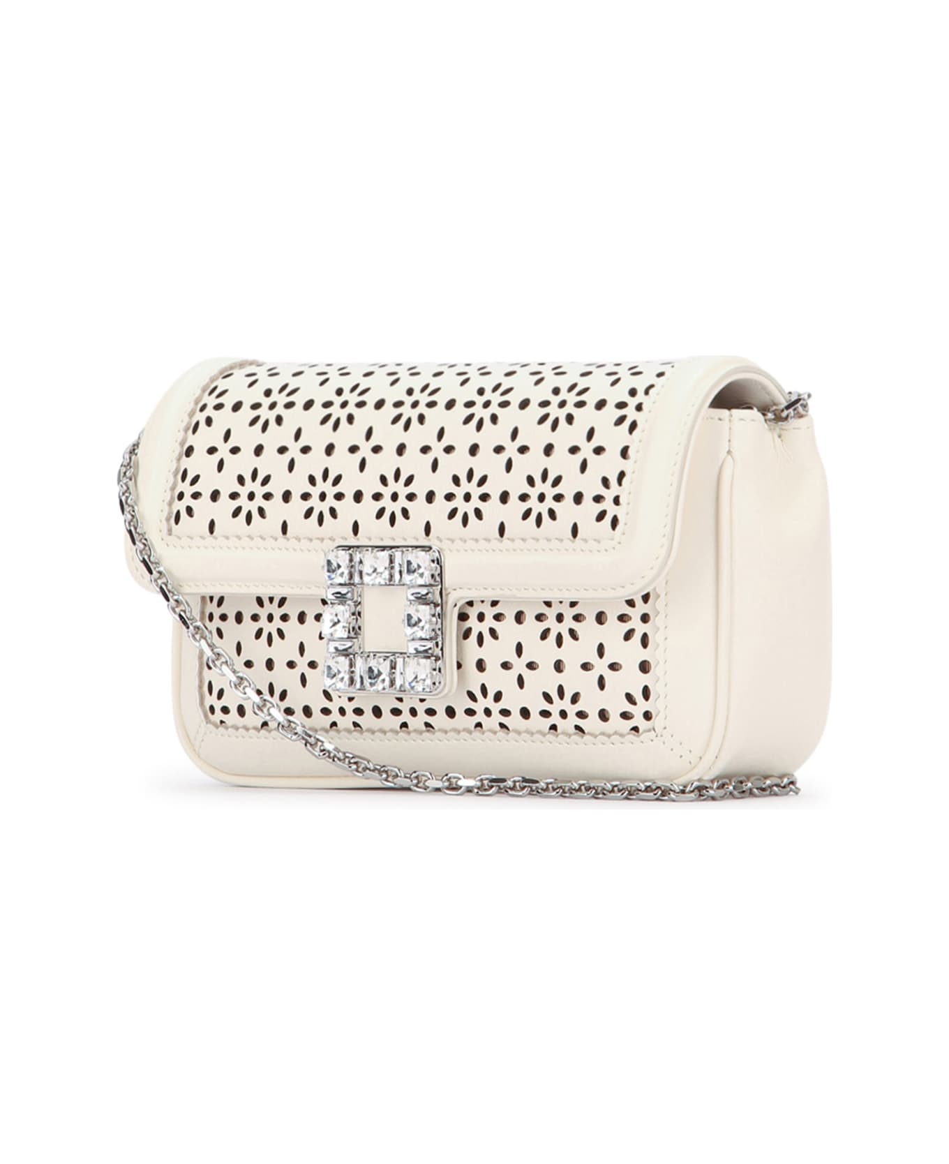 Roger Vivier Viv
 Jeu De Fille Daisy Bag - CIRE