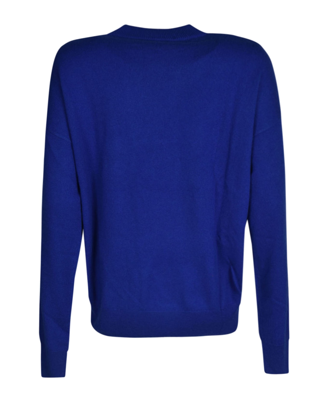 Nina Ricci Logo Front Sweater - Blue