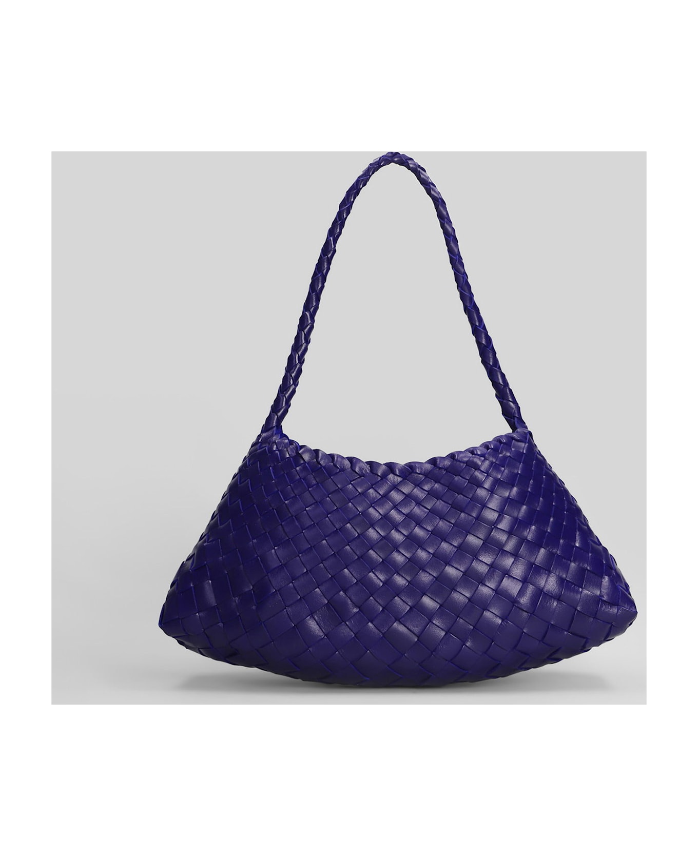 Dragon Diffusion Rosanna Mini Hand Bag In Viola Leather - Viola