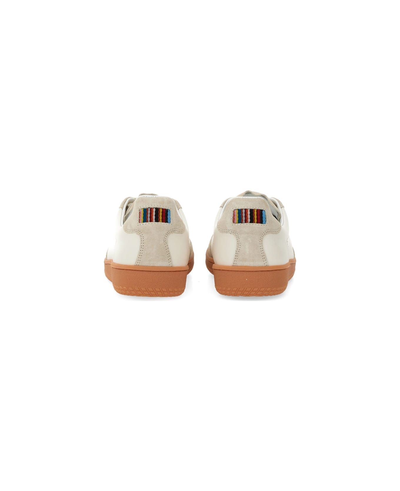 Paul Smith Leather Sneaker - WHITE