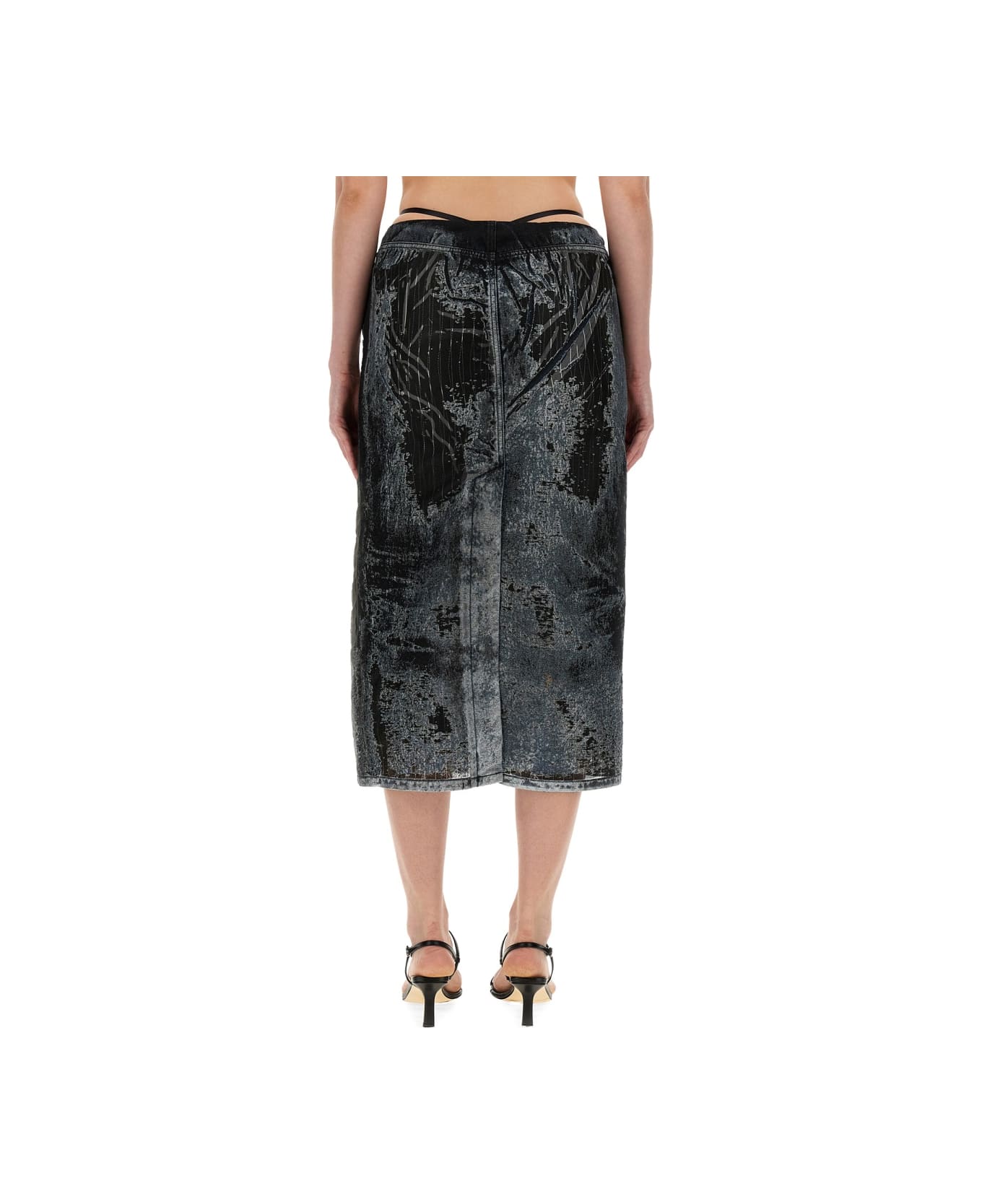 Diesel Skirt "de-pra-fse1" - BLACK スカート