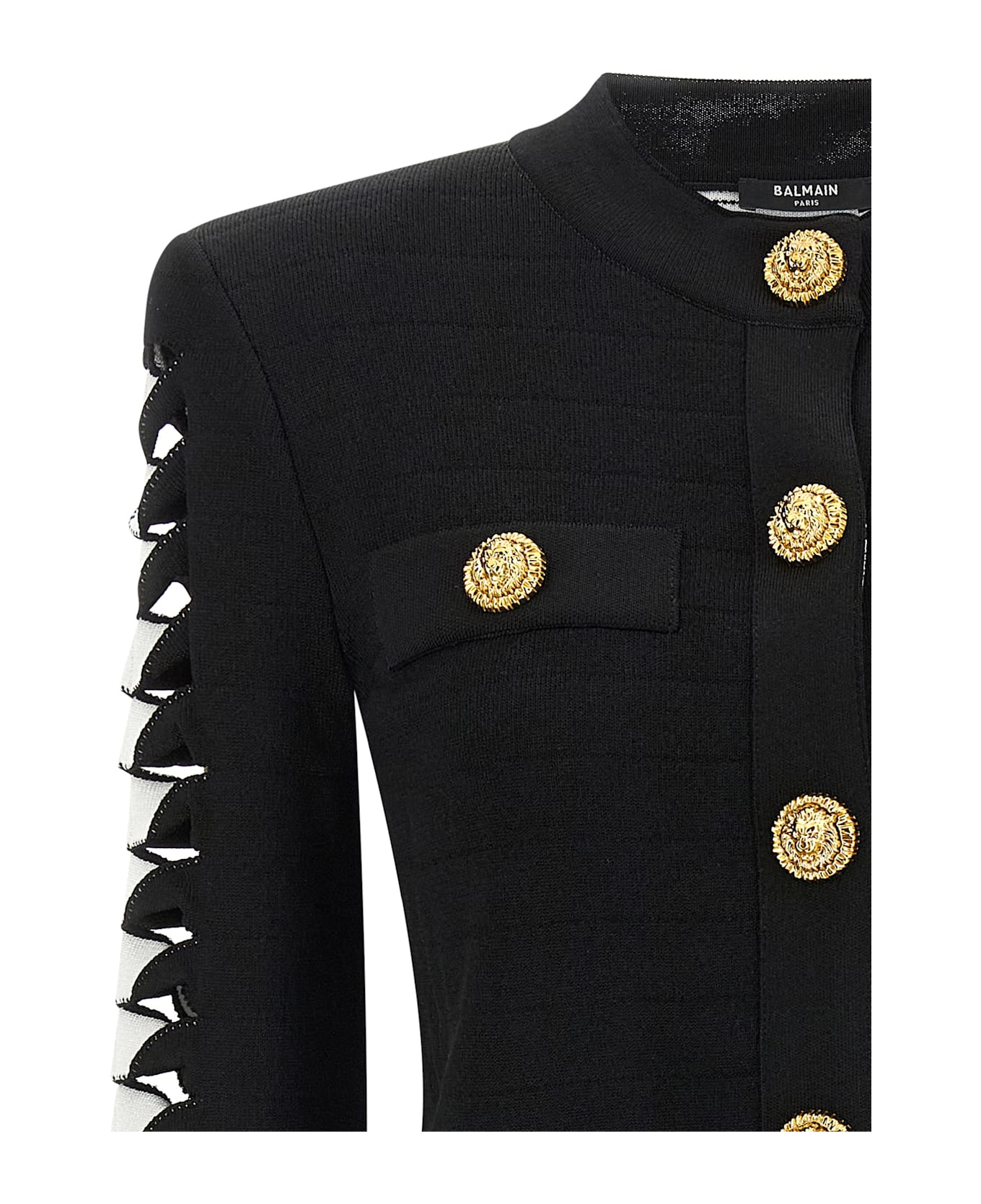 Balmain Cut-out Blazer - Black  