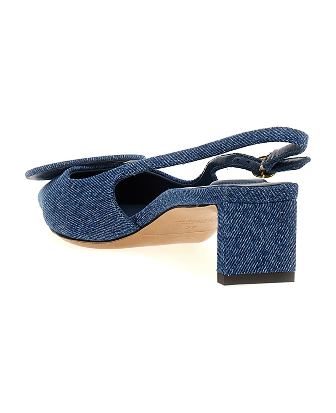 Jacquemus 'duelo B' Slingback - Blue