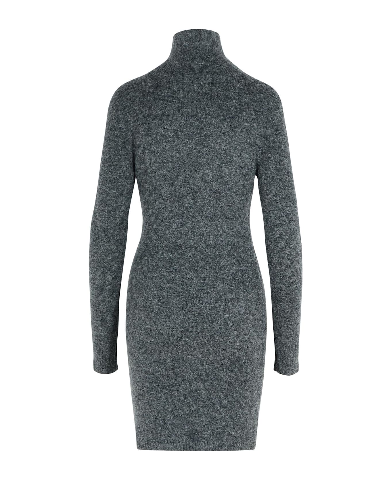 Marant Étoile 
ohara
 Dark Grey Baby Alpaca Blend Dress - dark grey