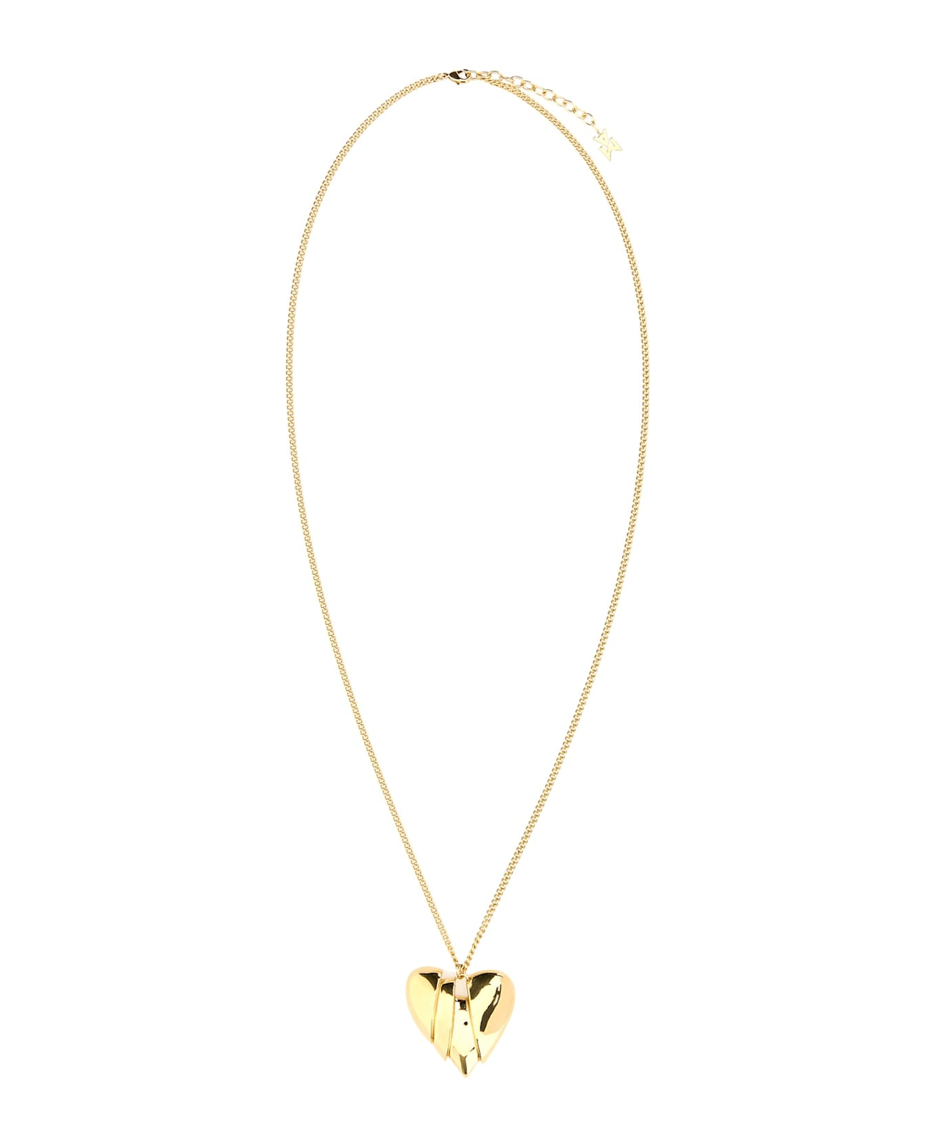 Amina Muaddi Heartbreaker Necklace Gold Base - GOLD