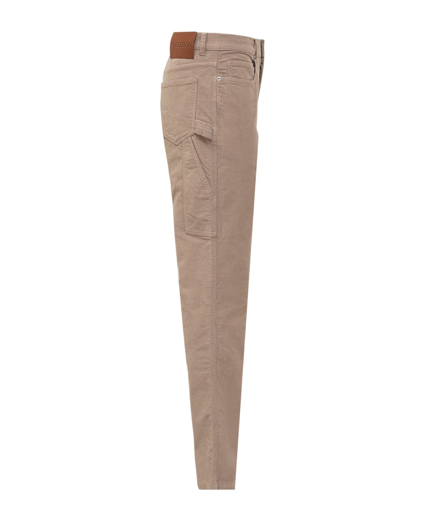 J.W. Anderson Velvet Trousers - CREAM