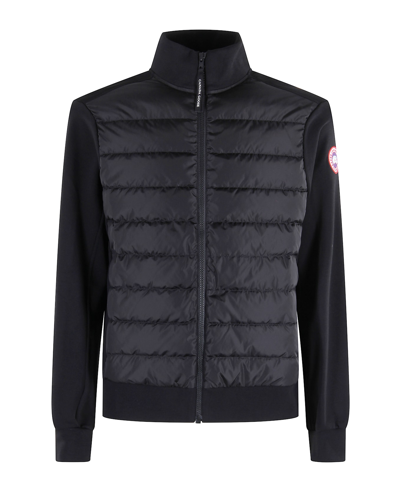 Canada Goose Hybridge Huron Full Zip Jacket - Black Noir