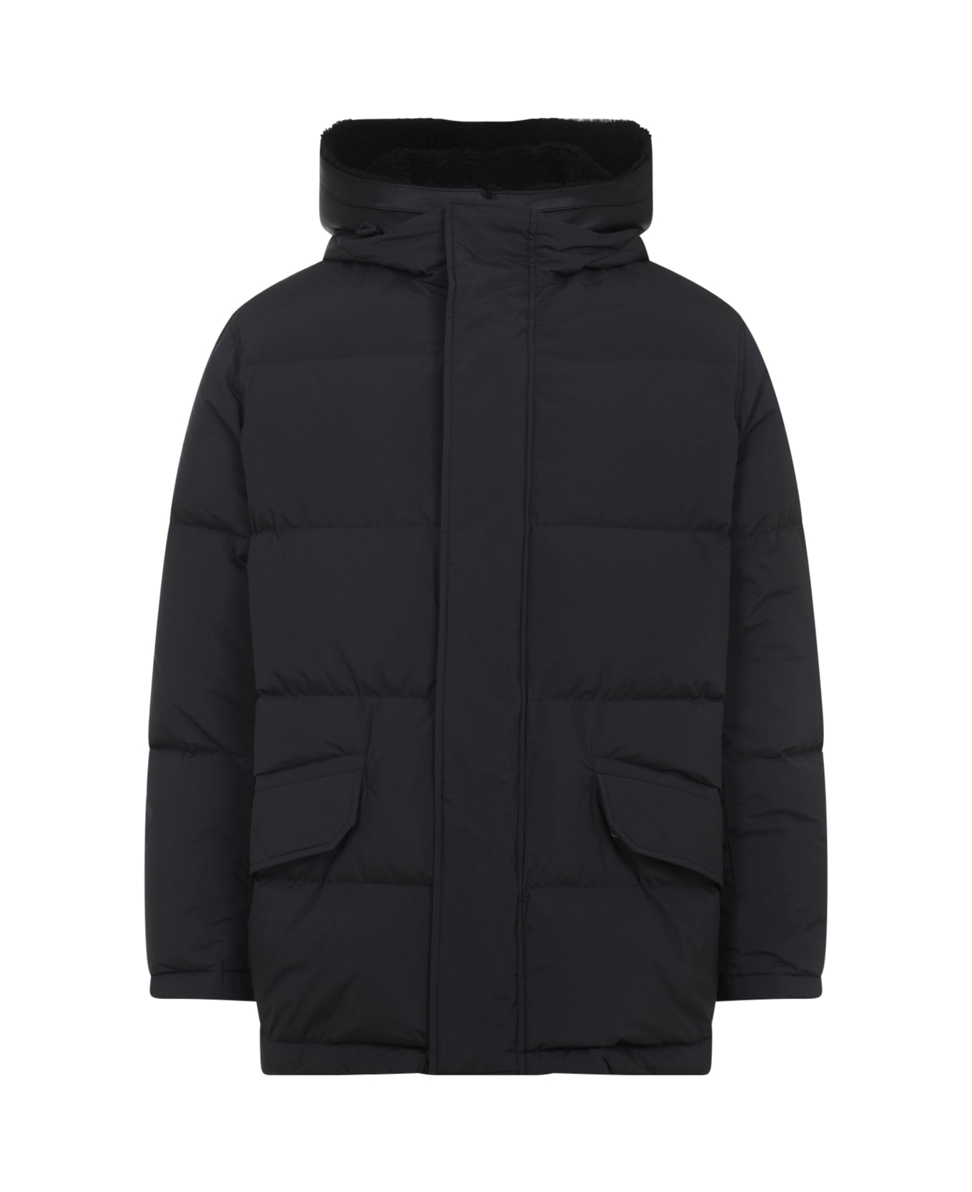 Yves Salomon Downjacket - Noir