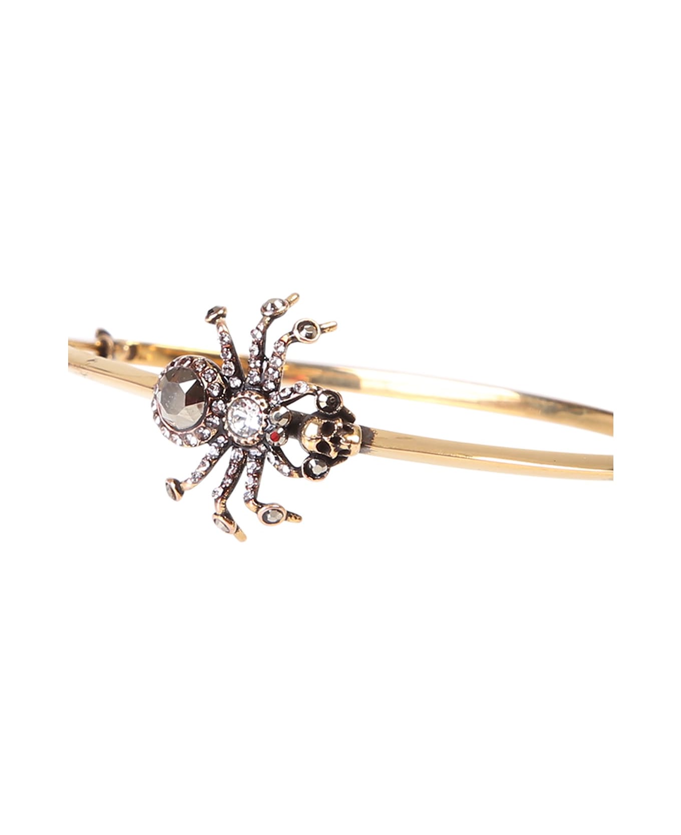 Alexander McQueen Embellished Earrings - Oro