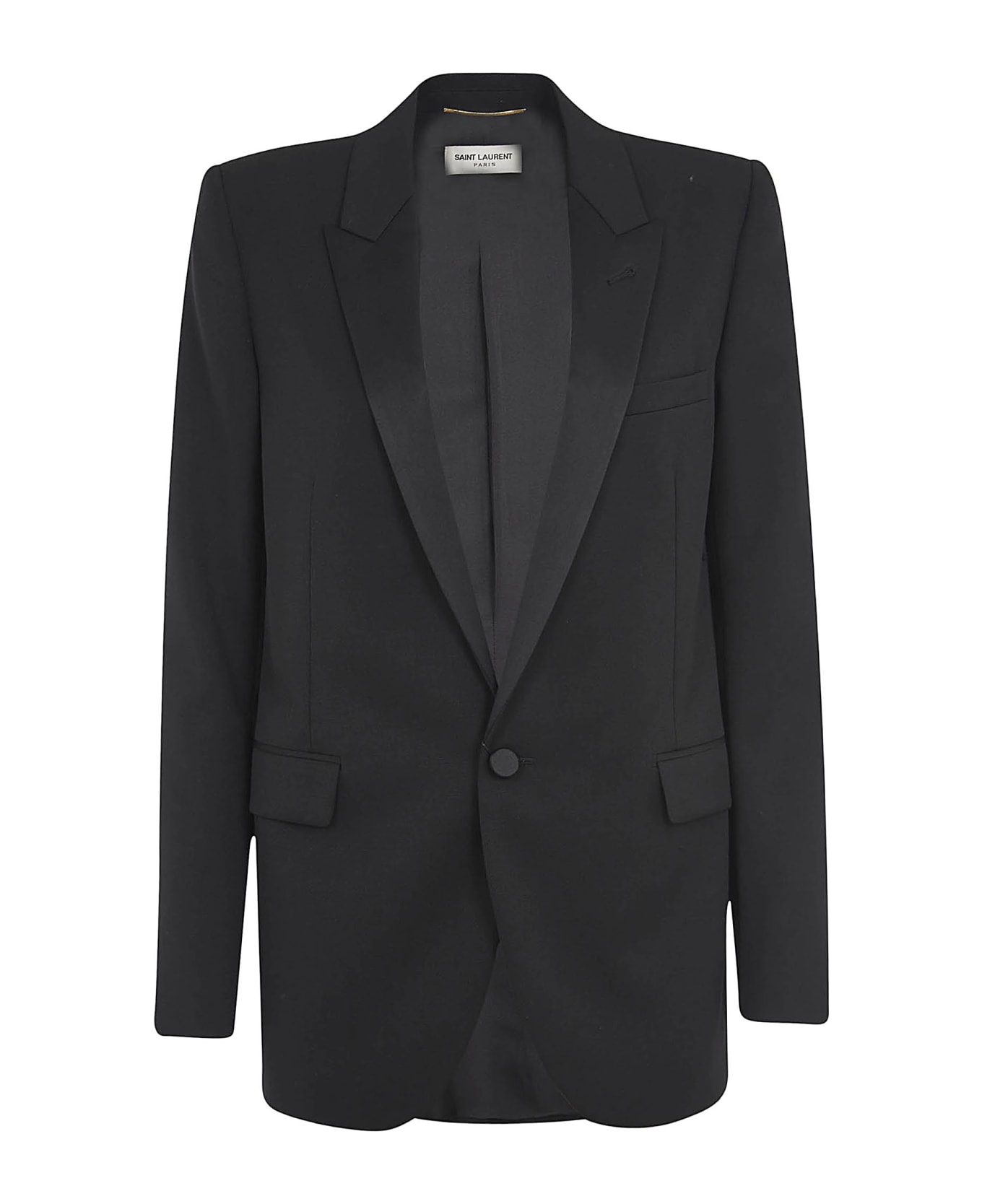 Saint Laurent Single Button Blazer - Black