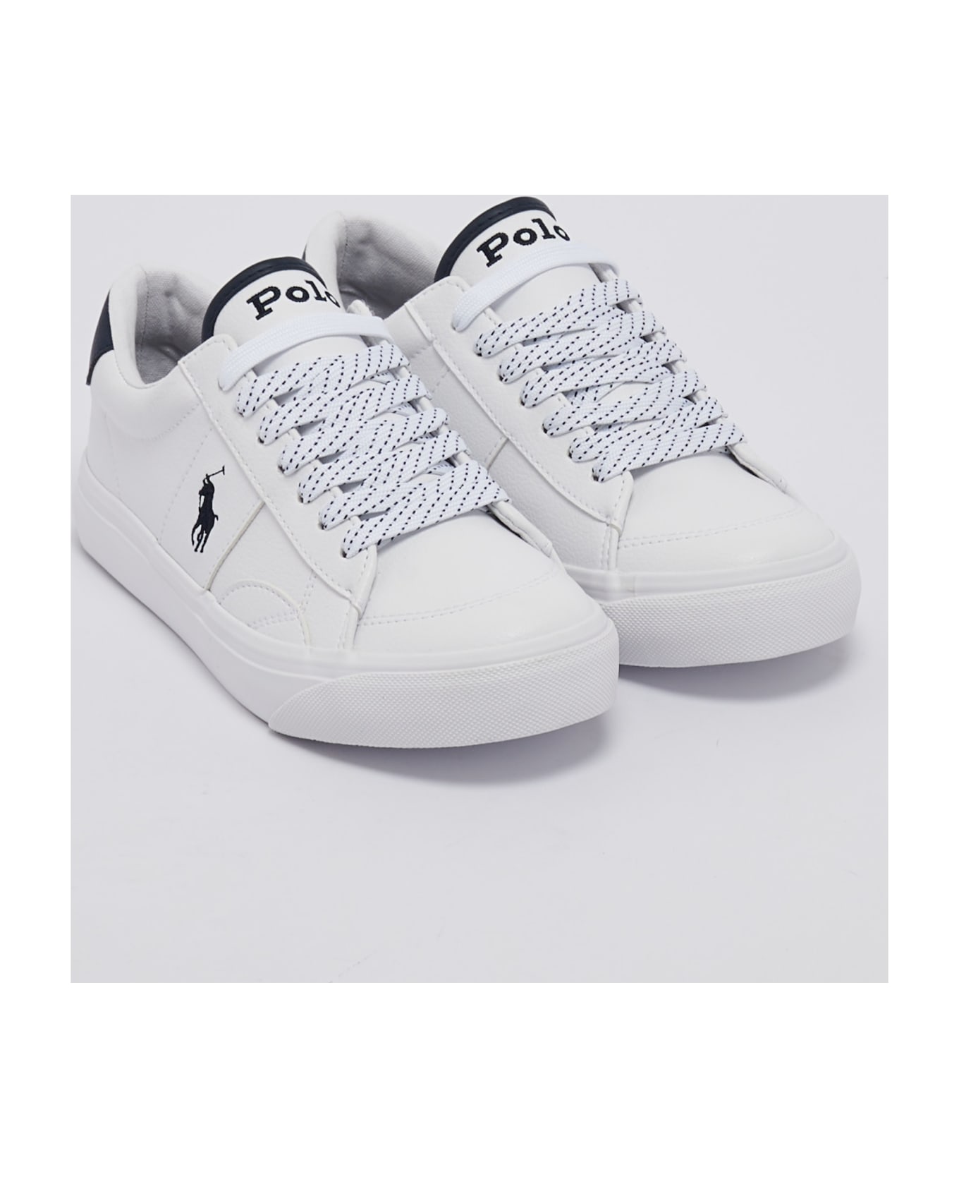 Polo Ralph Lauren Ryley Sneakers Sneaker - BIANCO-BLU シューズ