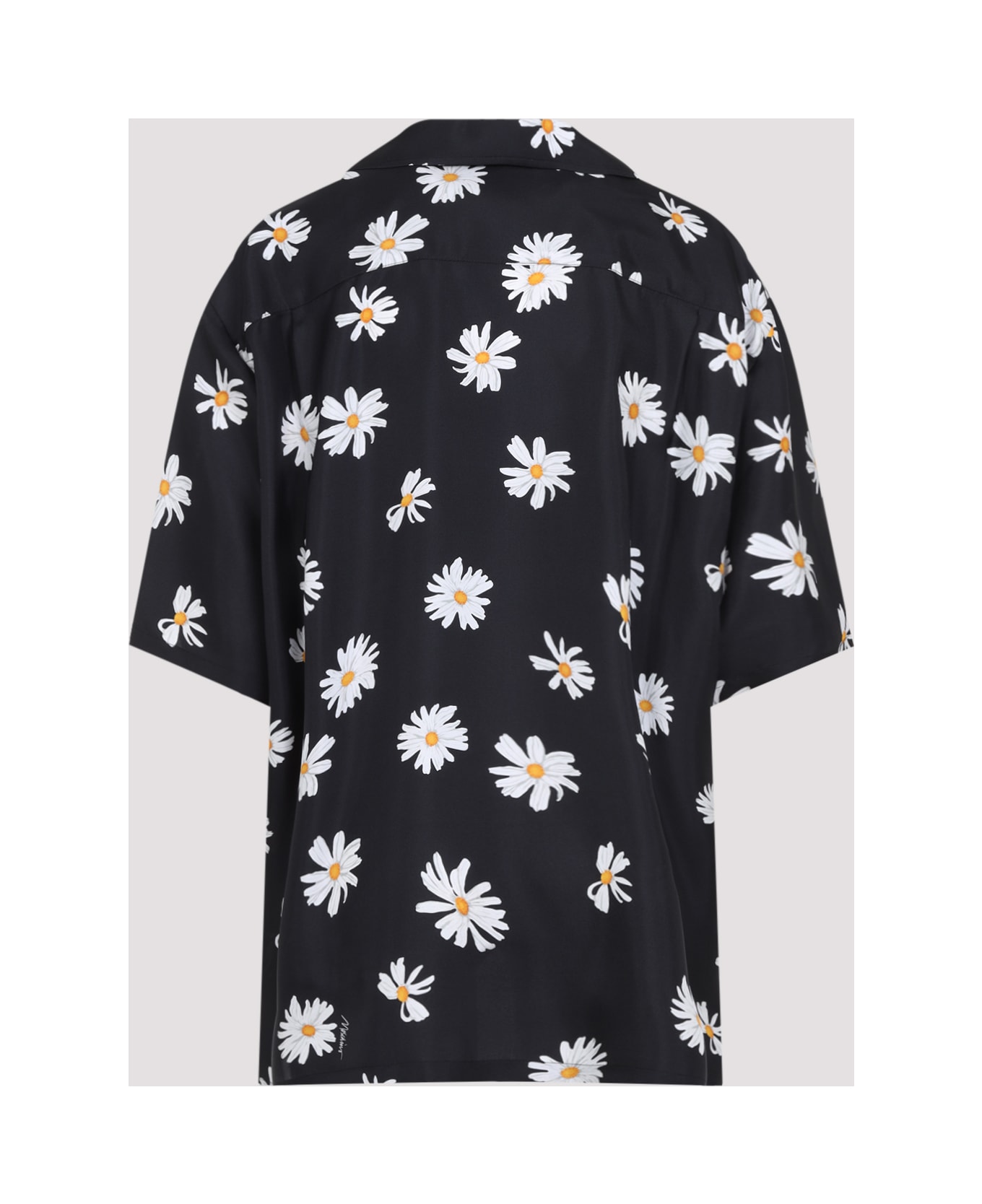 Moschino Silk Shirt - Fantasia Nero