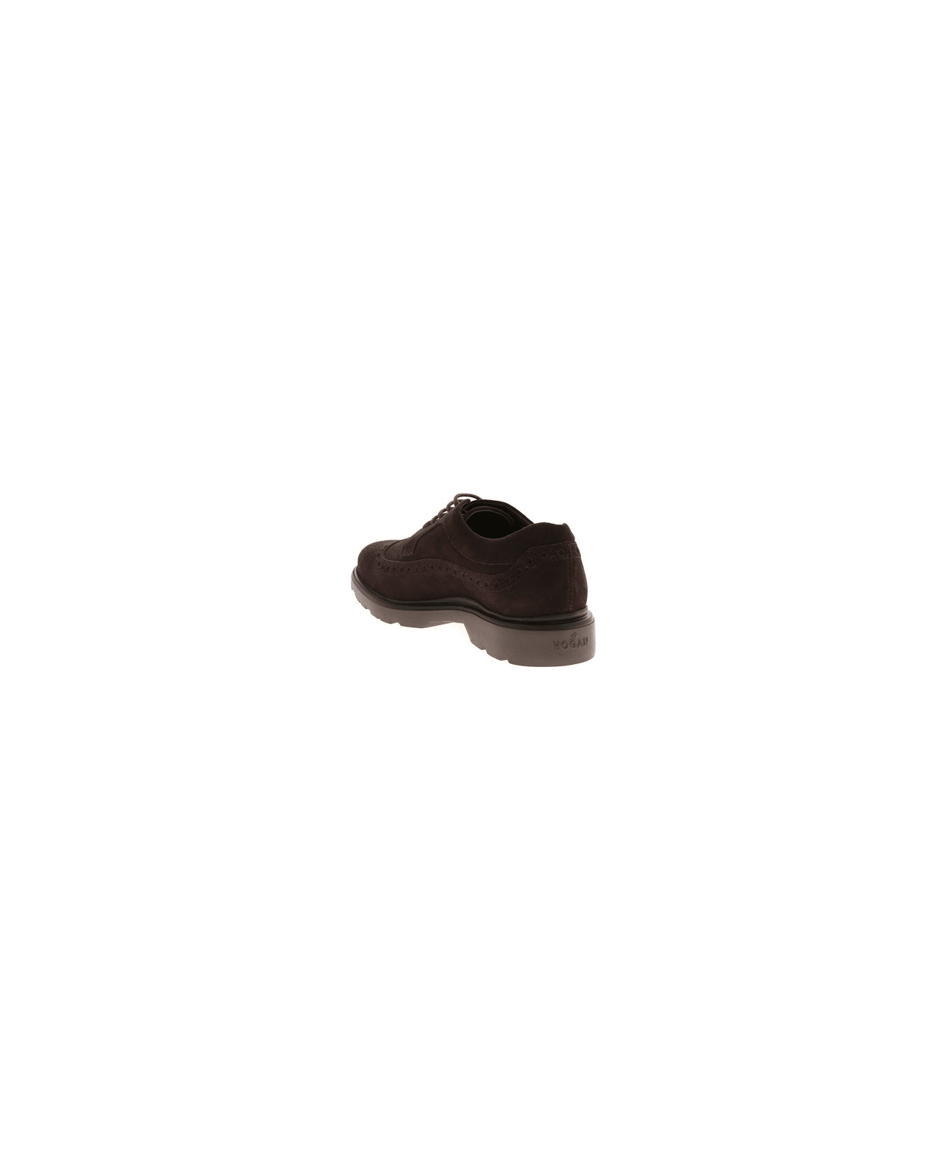 Hogan Laced Shoes - Marrone