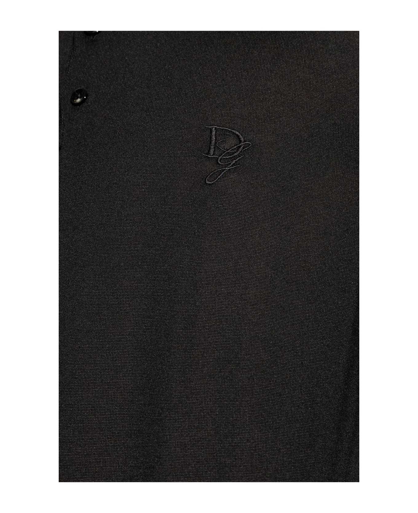 Logo Embroidered Polo Shirt - Thumbnail 1
