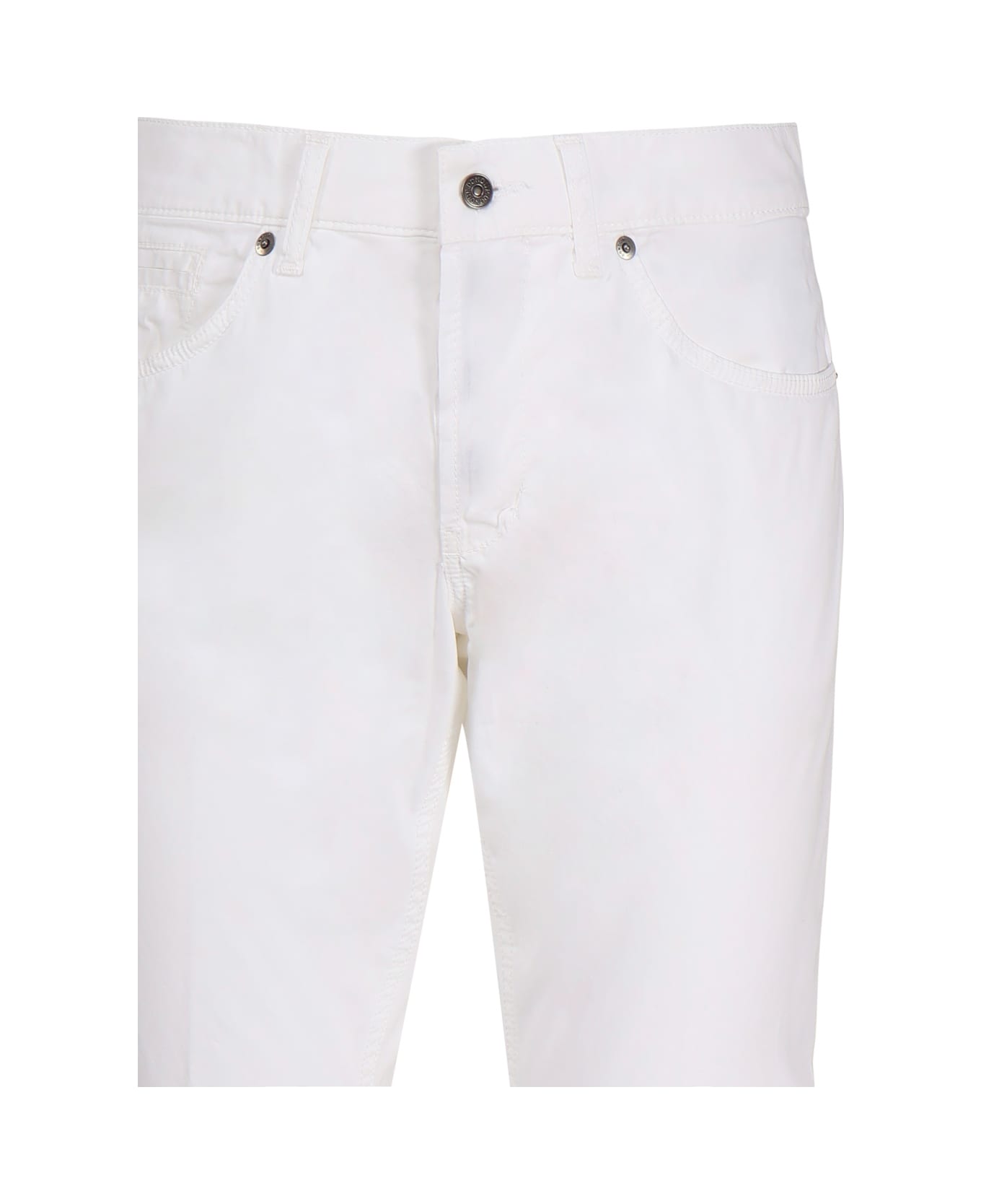 Dondup Straight Jeans - White