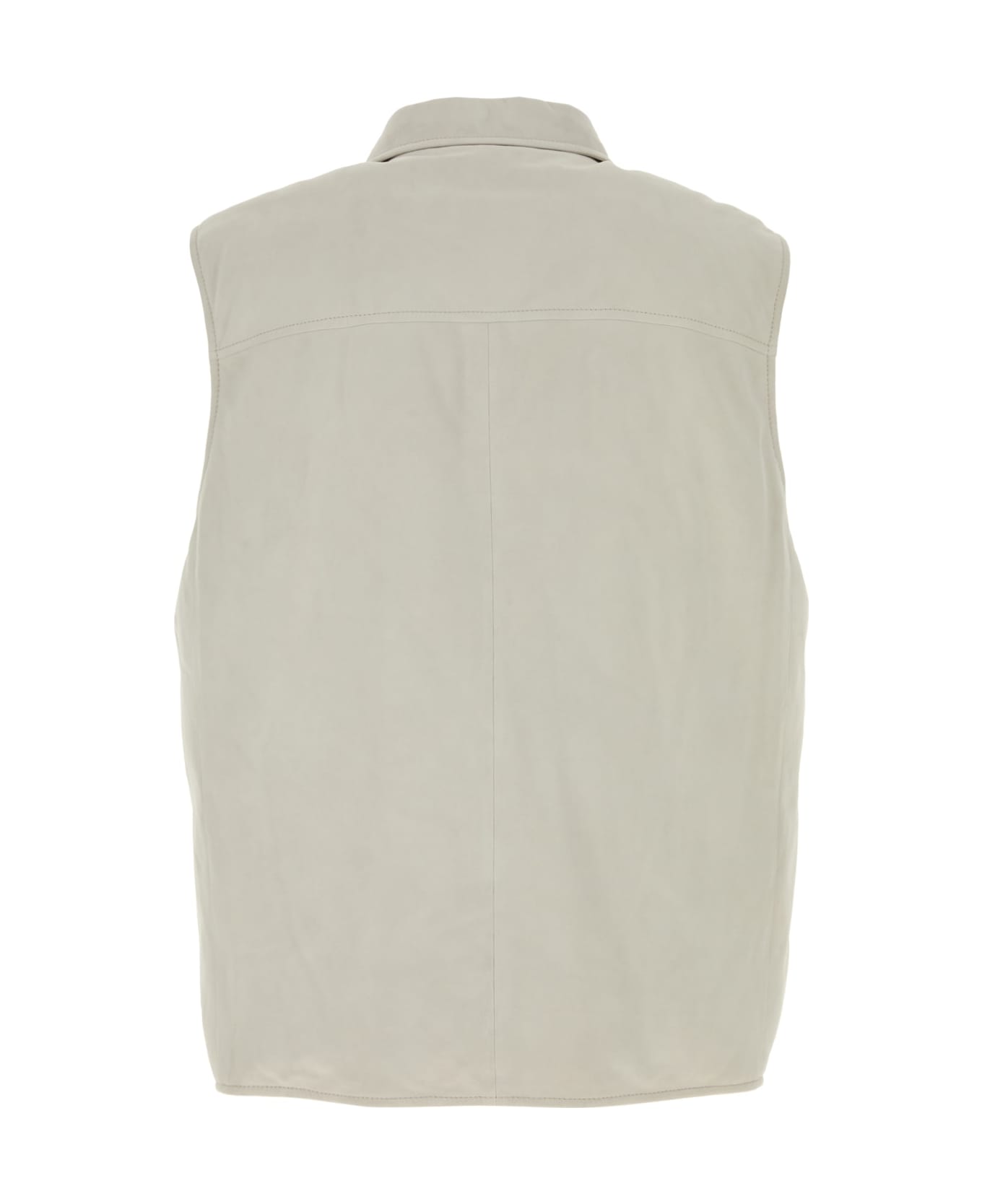 Brunello Cucinelli Gilet Imbottito In Pelle - C4245