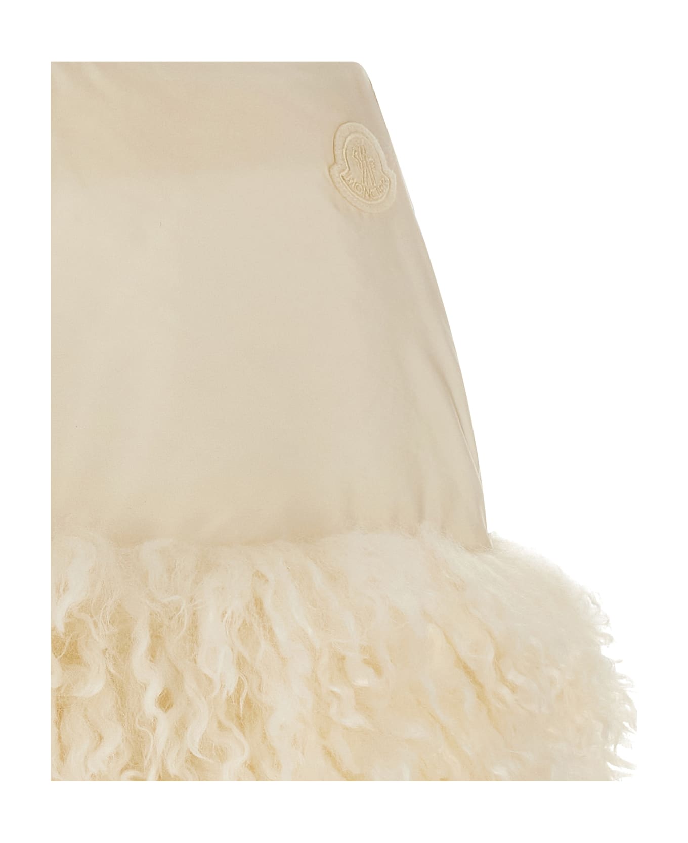 Moncler Teddy Insert Skirt - White