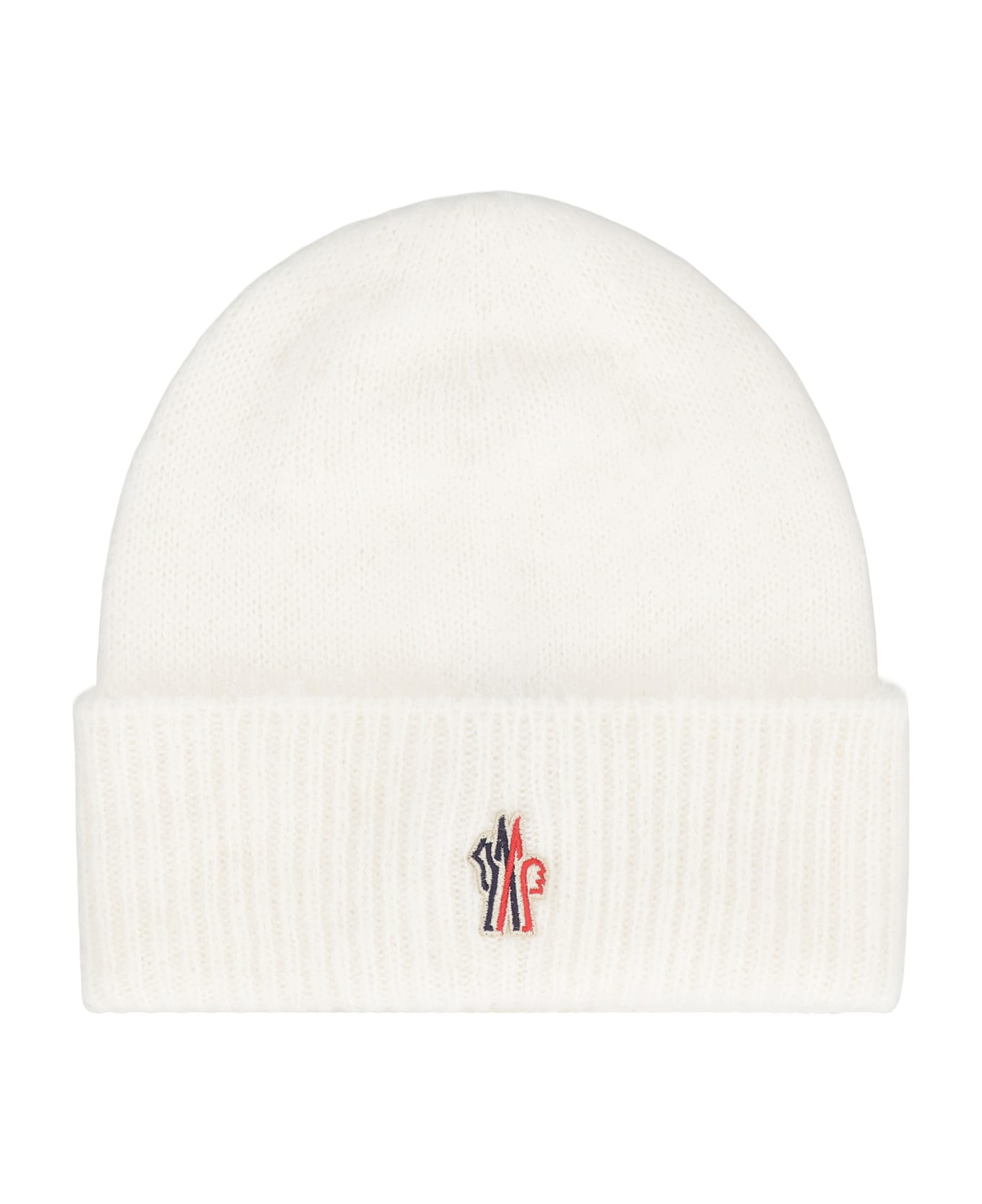 Moncler Grenoble Hat Made Of Wool And Alpaca - White